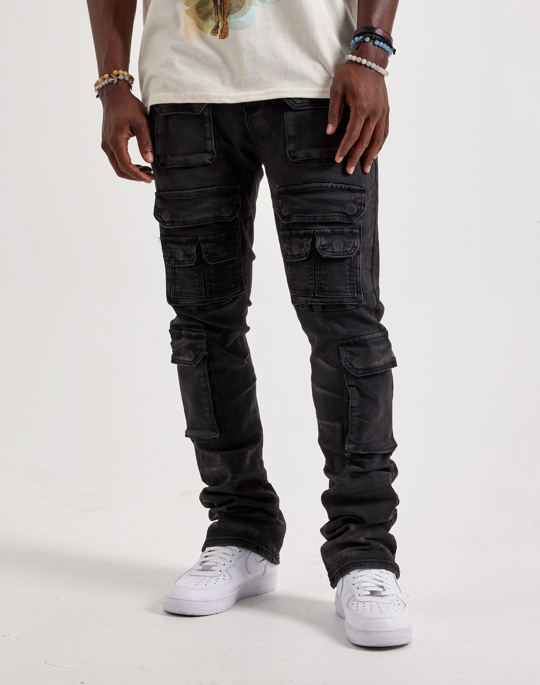 WAIMEA Stacked Utility Denim Jeans