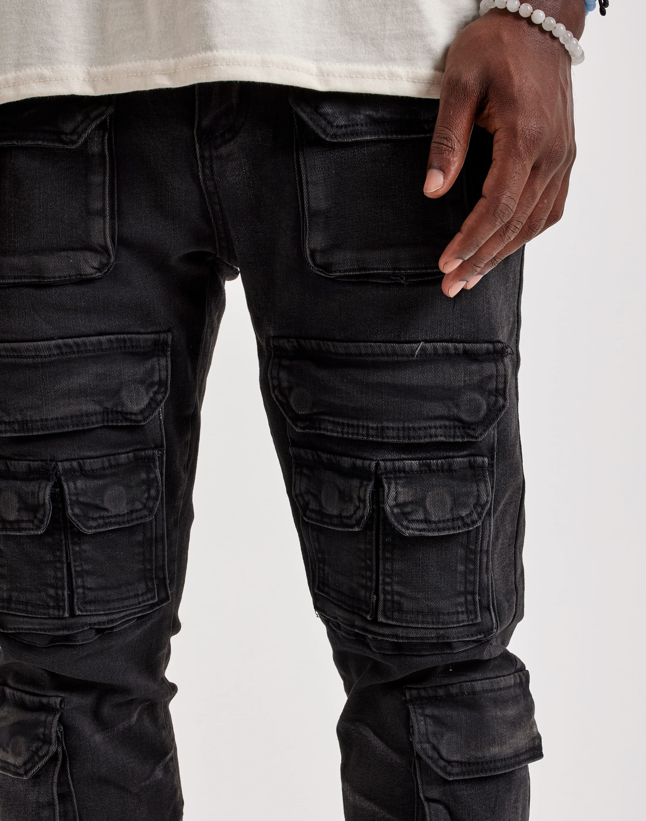 WAIMEA Stacked Utility Denim Jeans