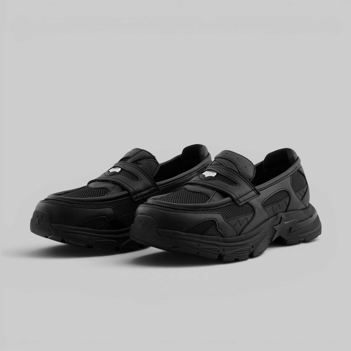 BAPE Shark STA Loafer #1 M2 - Black