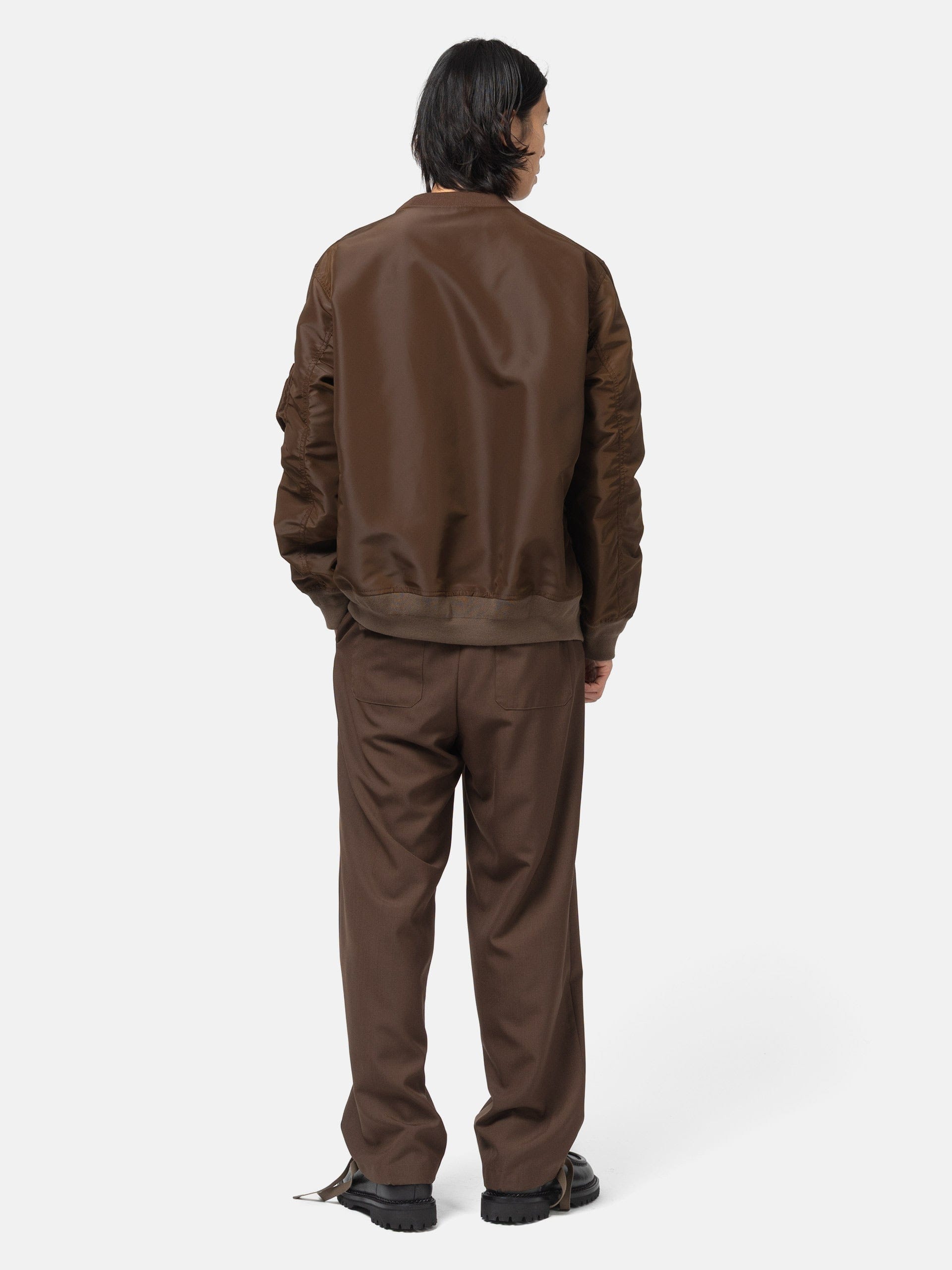 Sacai Suiting Pants Brown