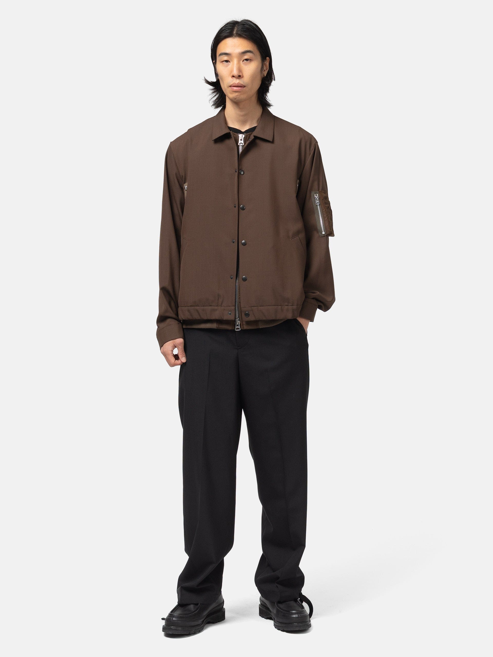 Sacai Suiting Pants Black