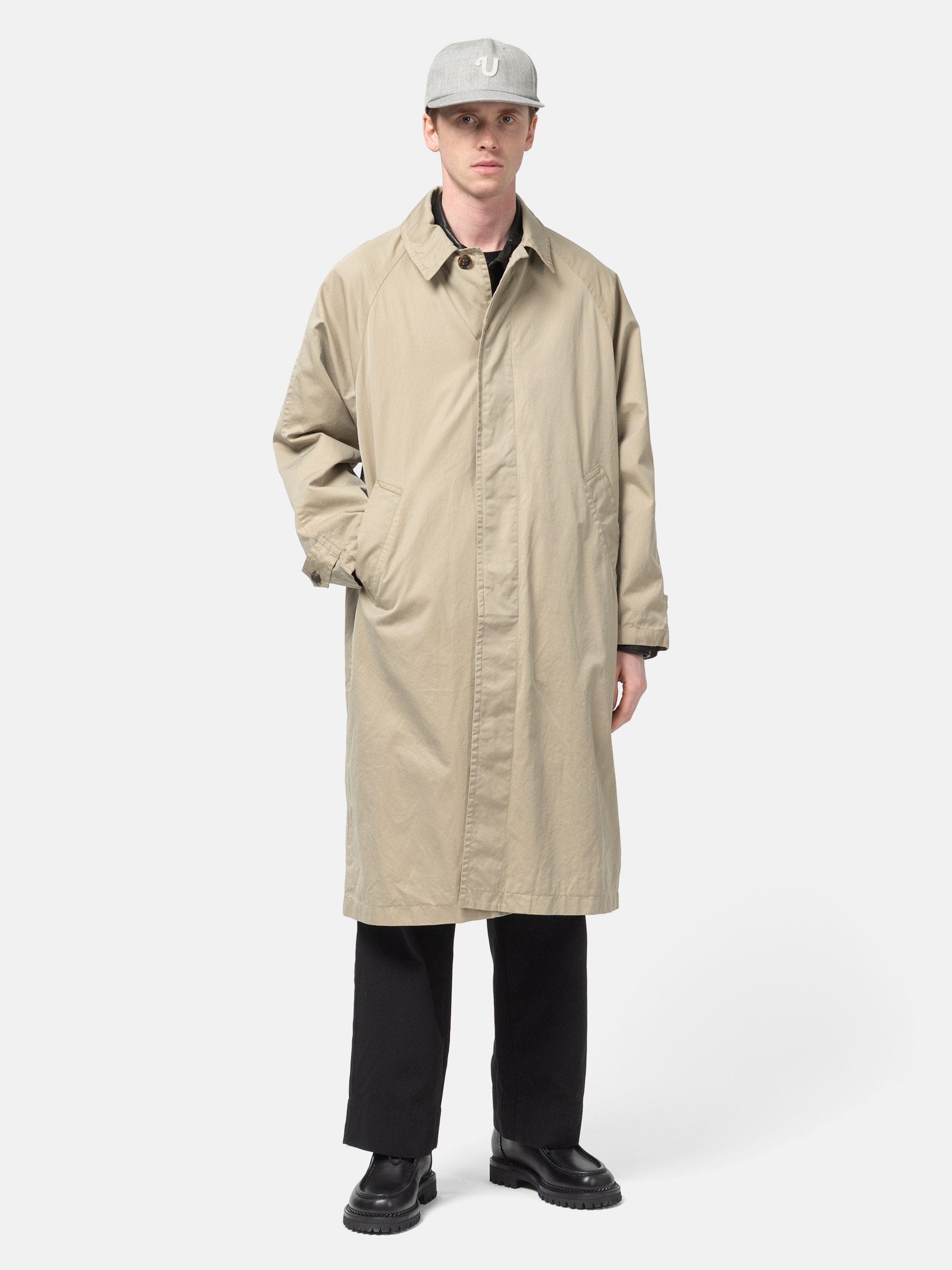 Unlikely Balmacaan Coat Beige