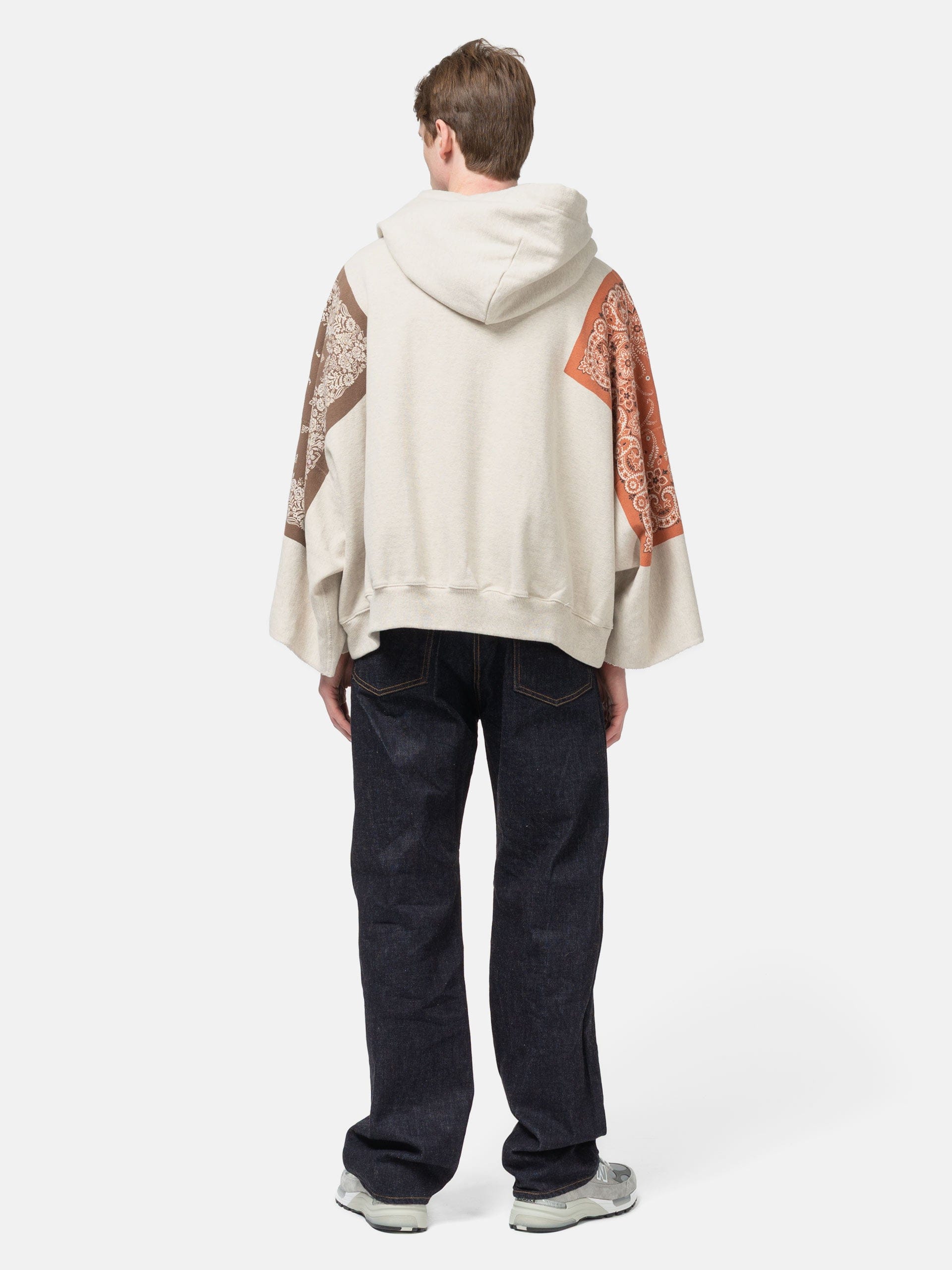 KAPITAL TOP SWT Knit Bandana DEVIL HOODIE Brown