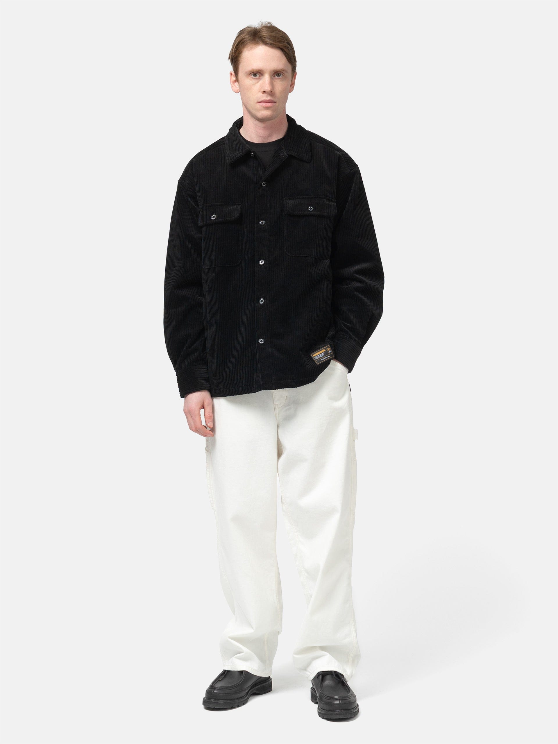Neighborhood Corduroy CPO Shirt LS Black