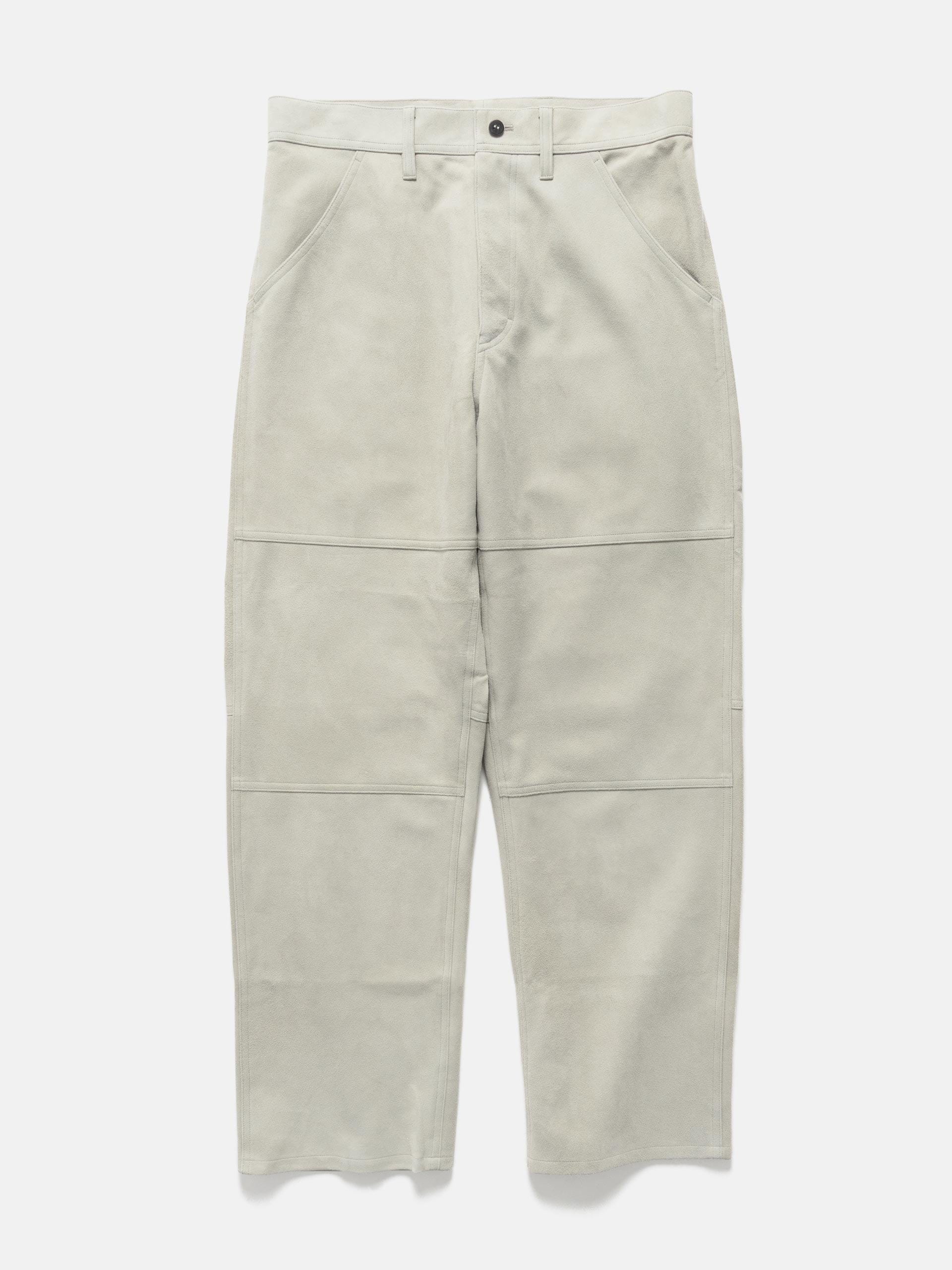 Cale Sheep Suede Light Pant Grey