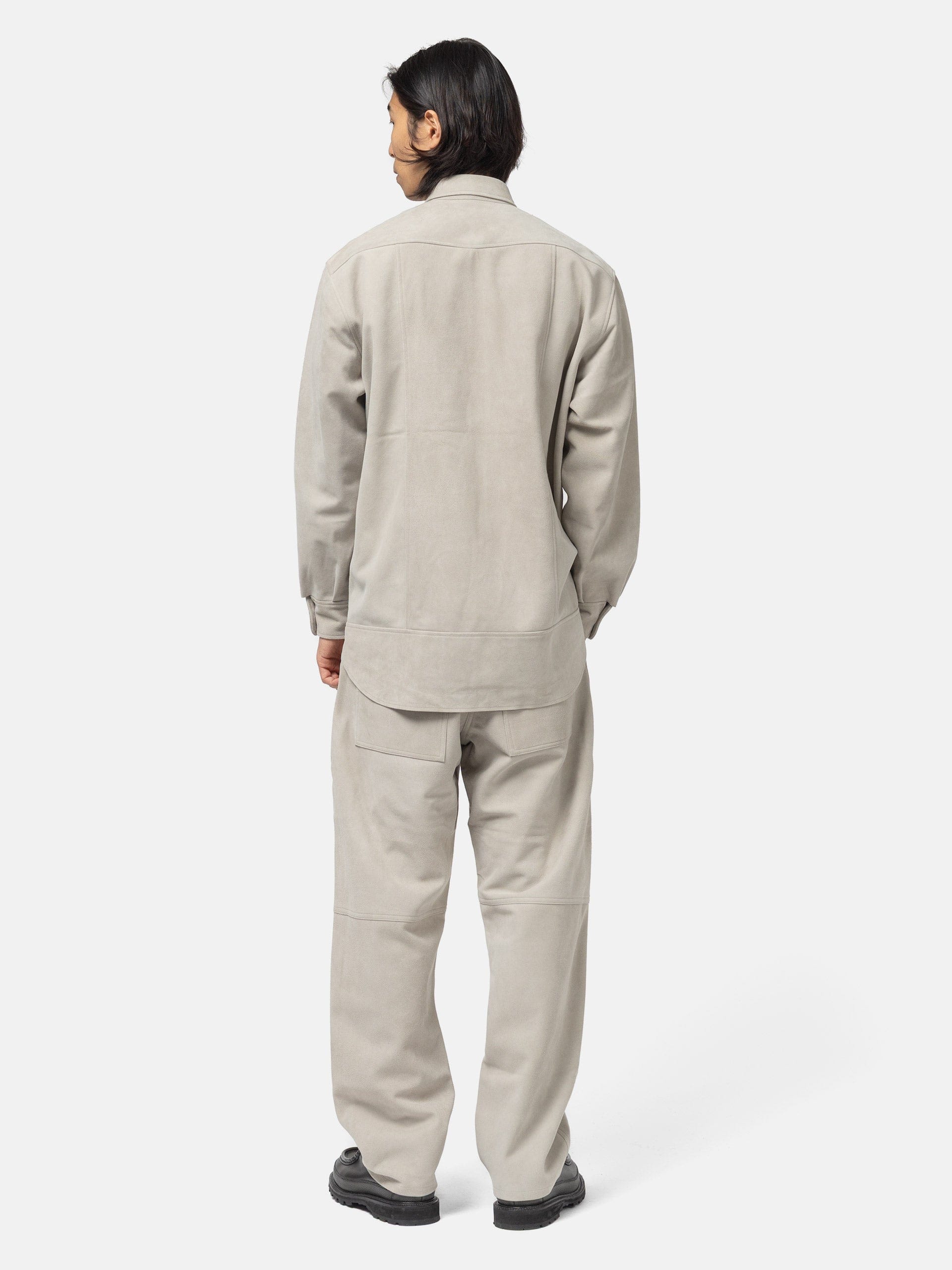 Cale Sheep Suede Light Pant Grey