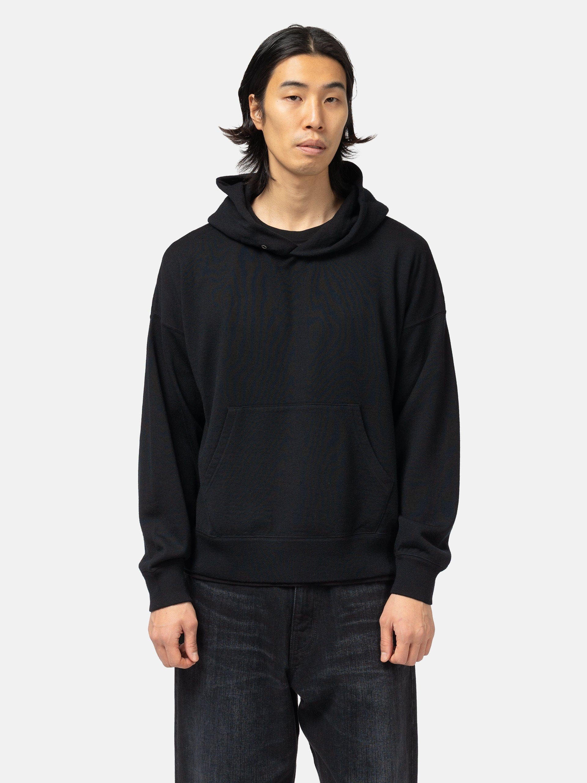 visvim Jumbo SB Hoodie P.O. (Superfine) Black