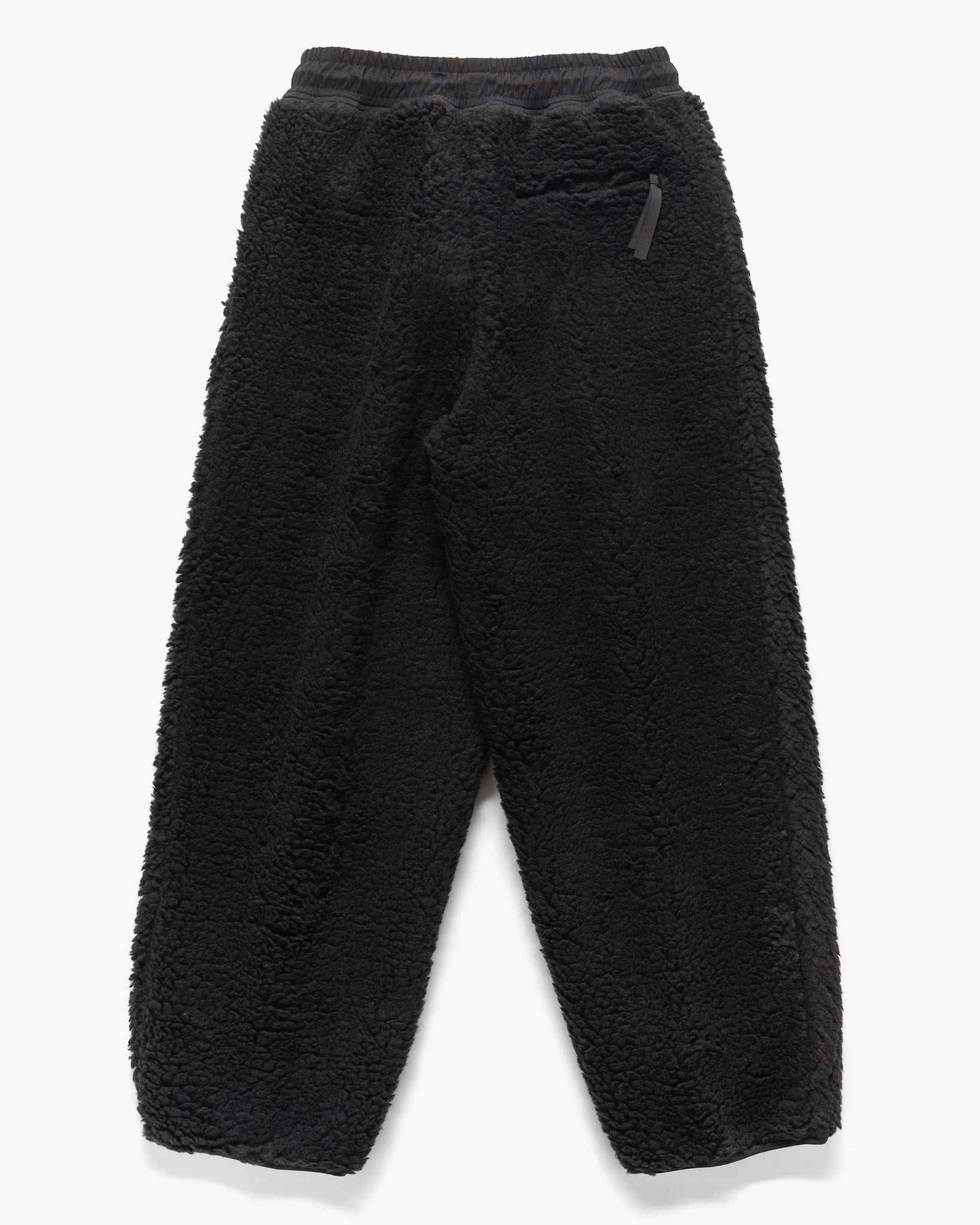 KAPITAL BONE Boa Fleece Easy Pants Black