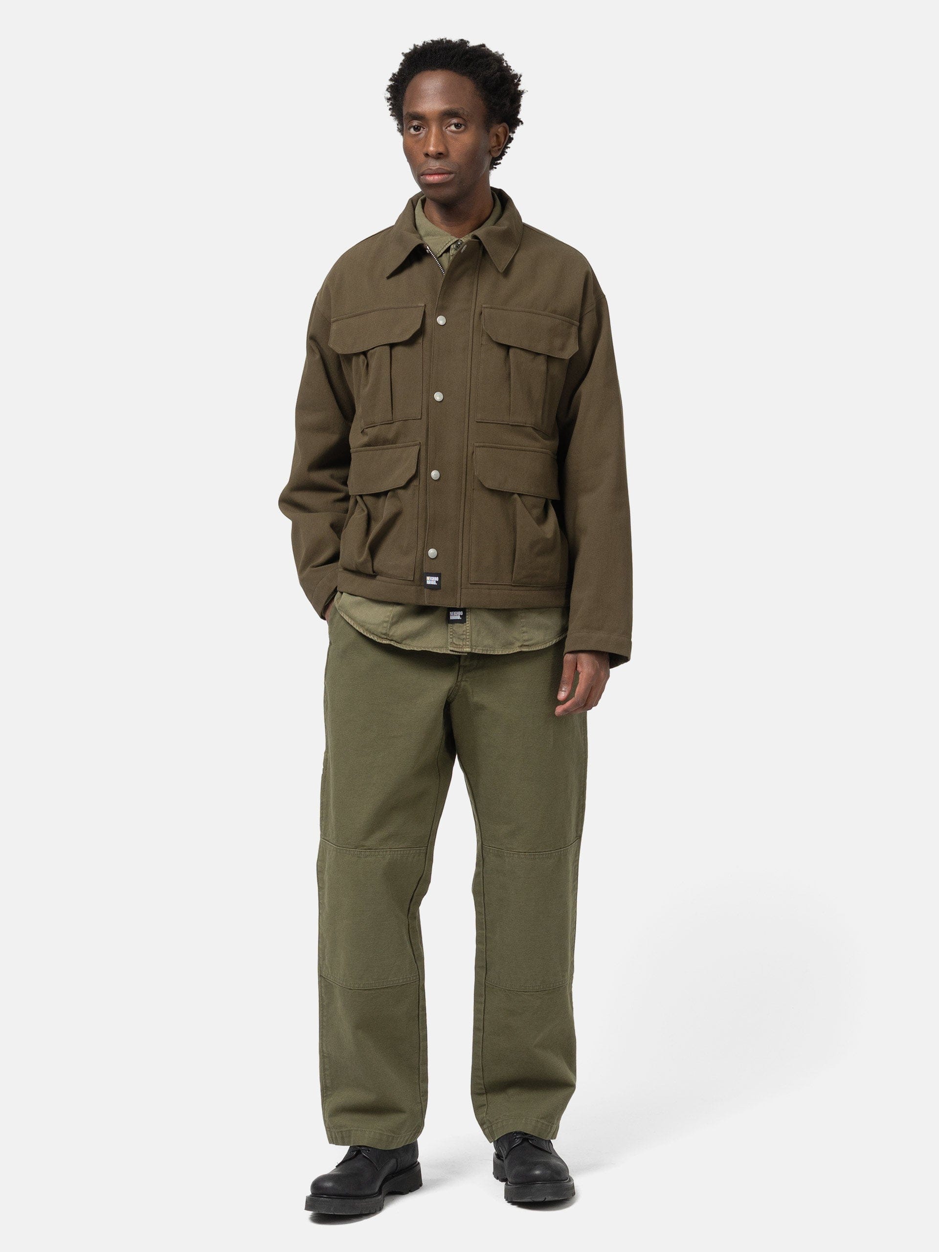 Neighborhood Utility Jacket Olive Drab