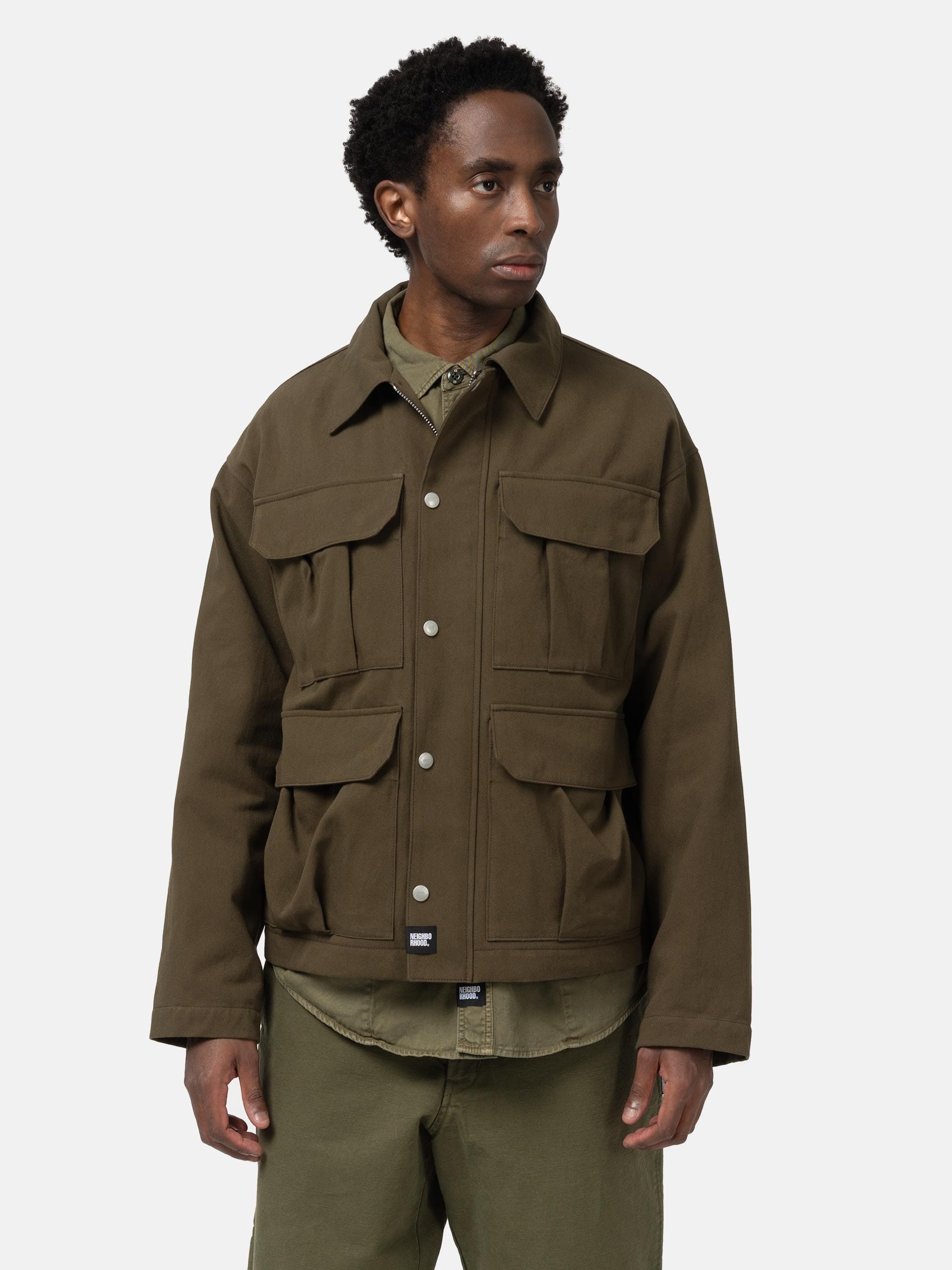 Neighborhood Utility Jacket Olive Drab