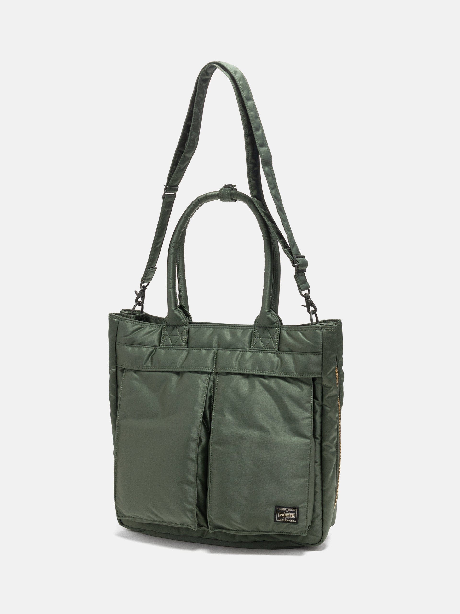 Porter TANKER Carrying Tote Bag Sage Green
