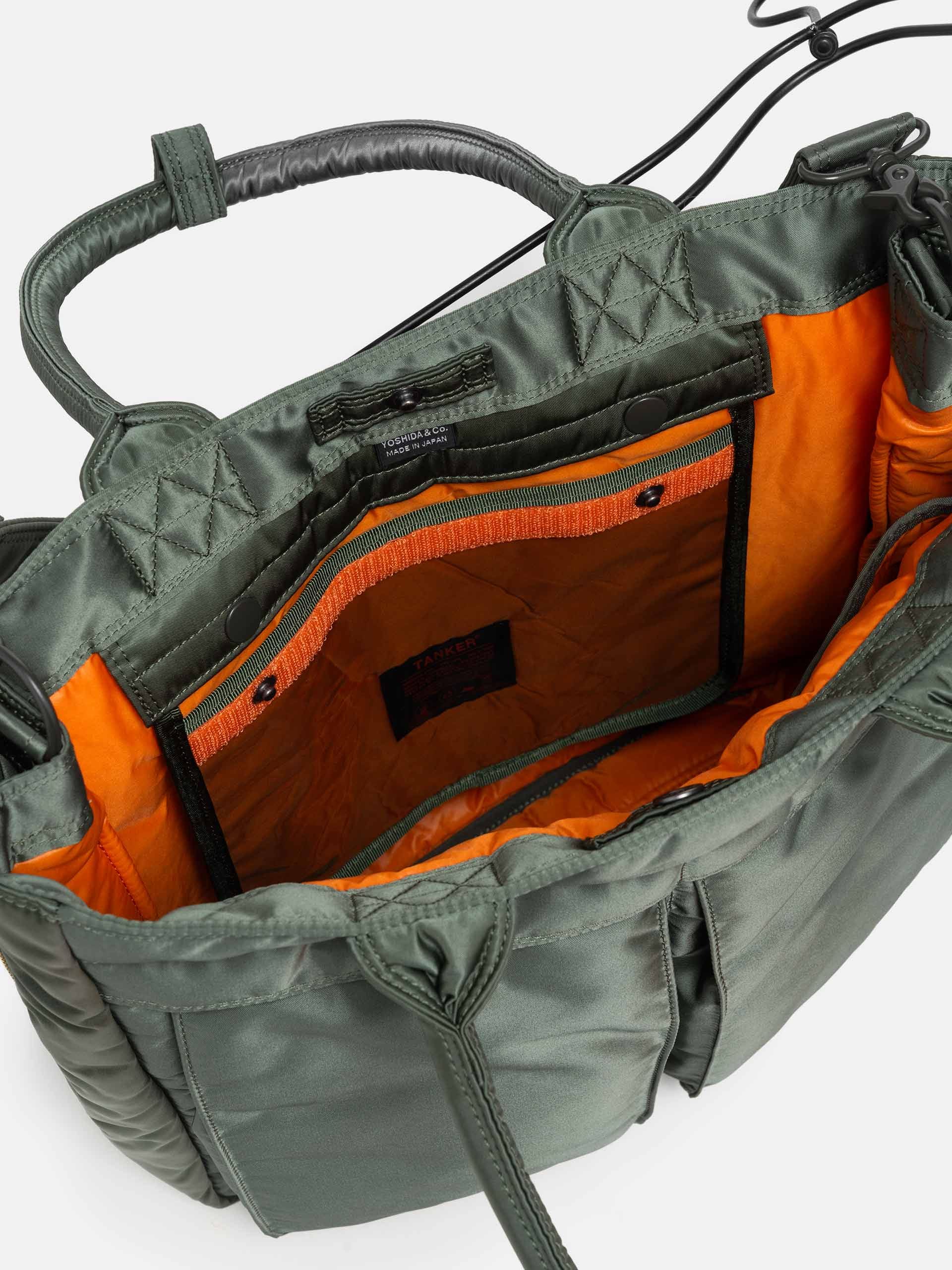 Porter TANKER Carrying Tote Bag Sage Green