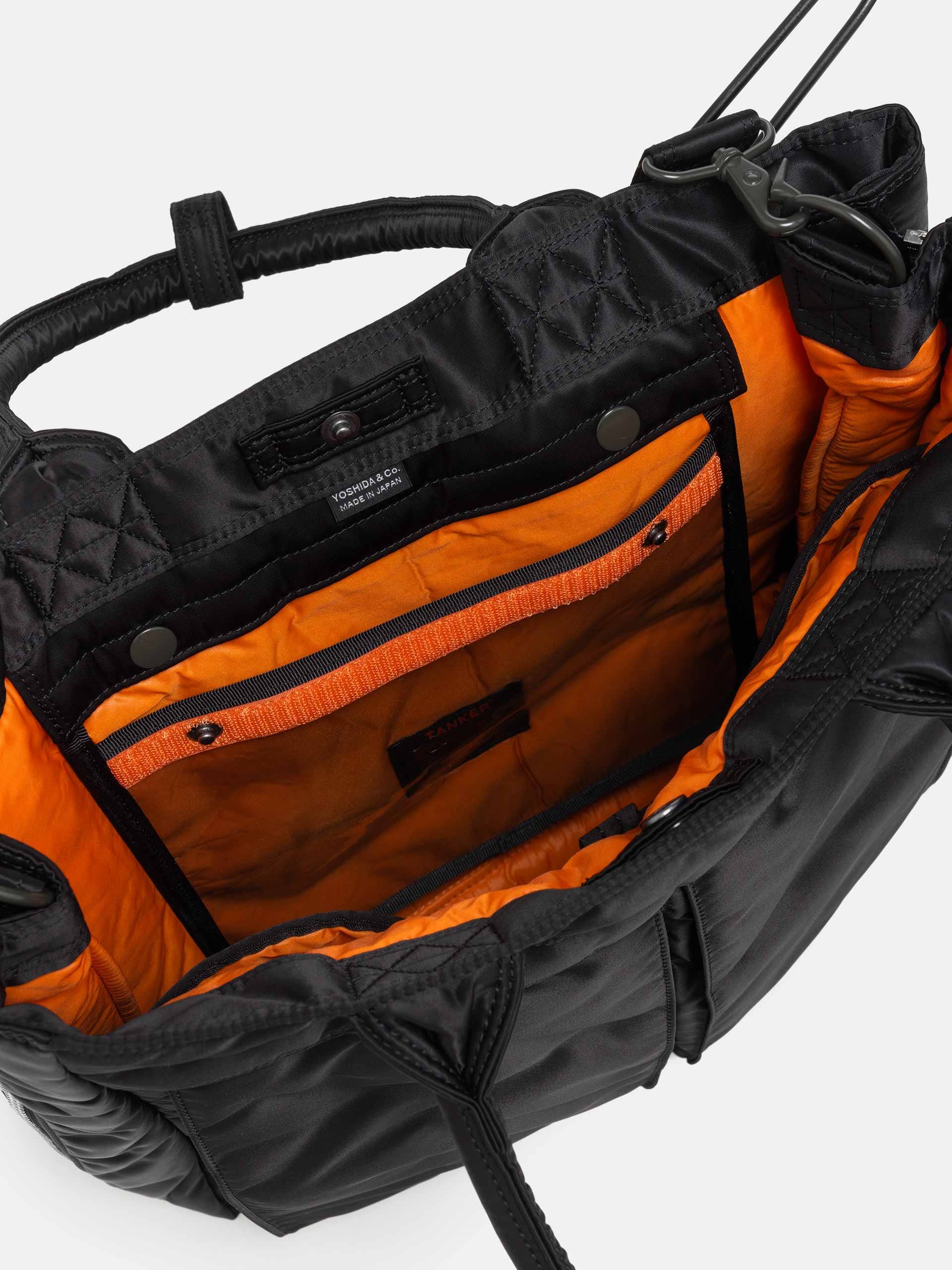 Porter TANKER Carrying Tote Bag Black