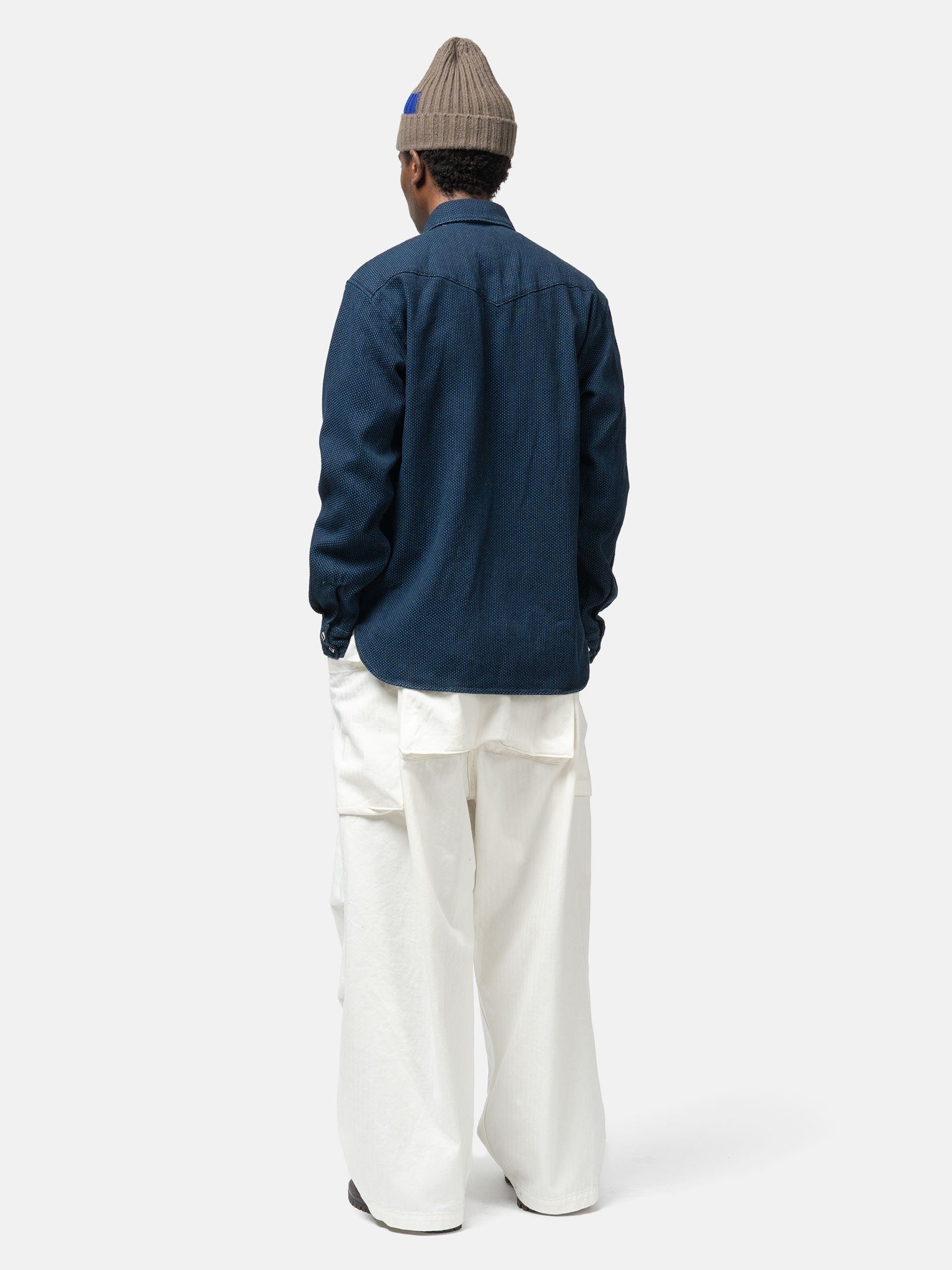 KAPITAL IDG DO-GI Canvas HUSKY Western Shirt IDG