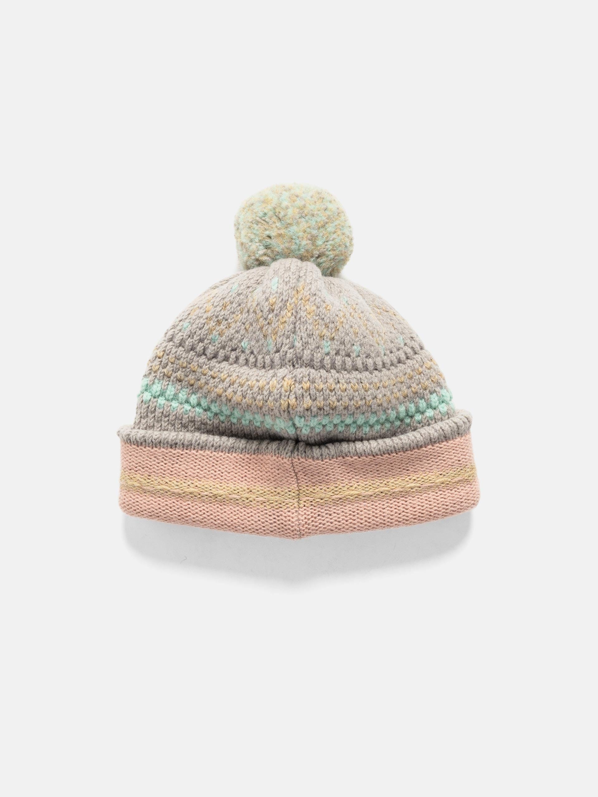 KAPITAL 5G Wool Knit Cap Gray