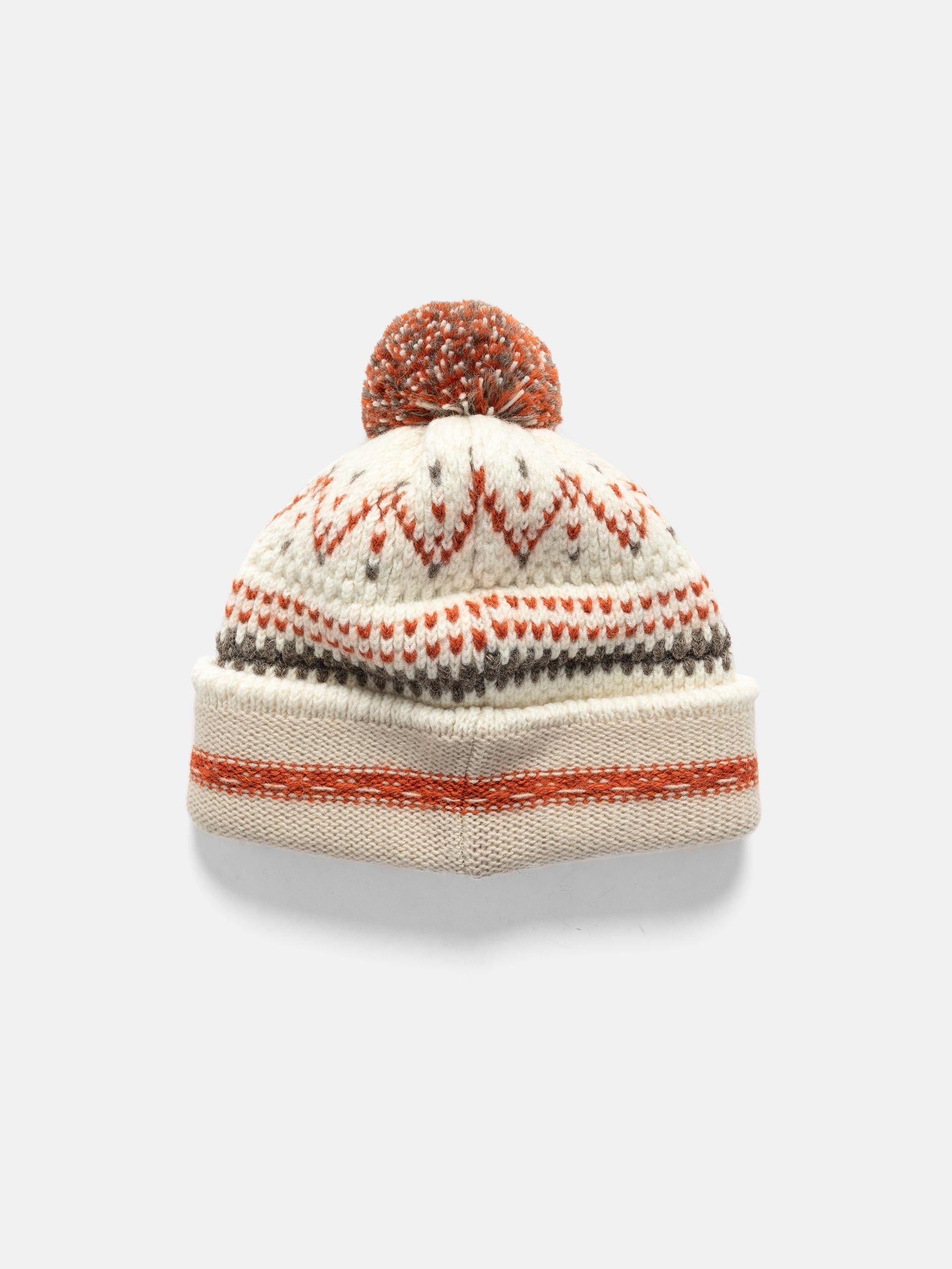 KAPITAL 5G Wool Knit Cap White