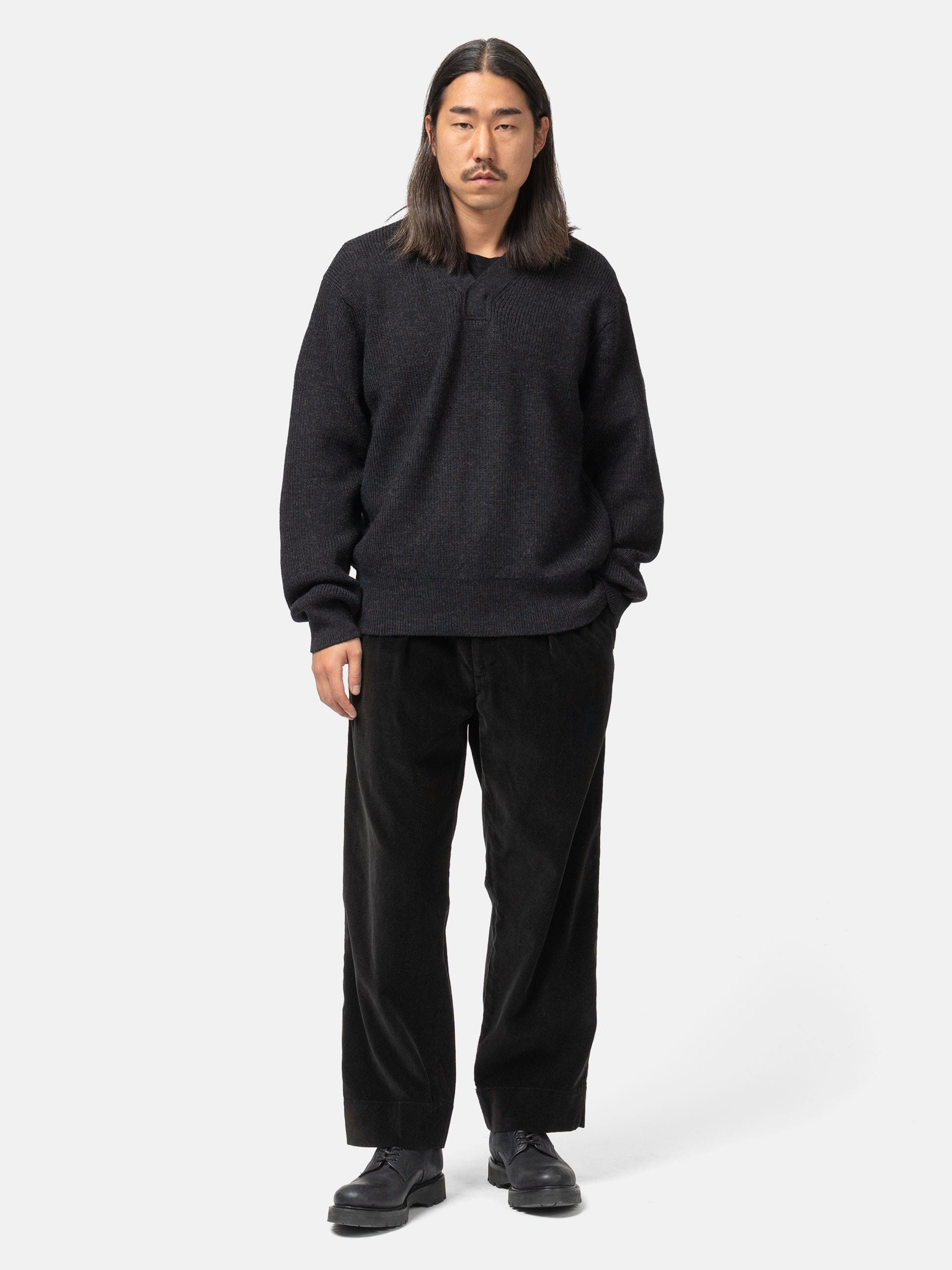 Unlikely Air Force Sweater Charcoal
