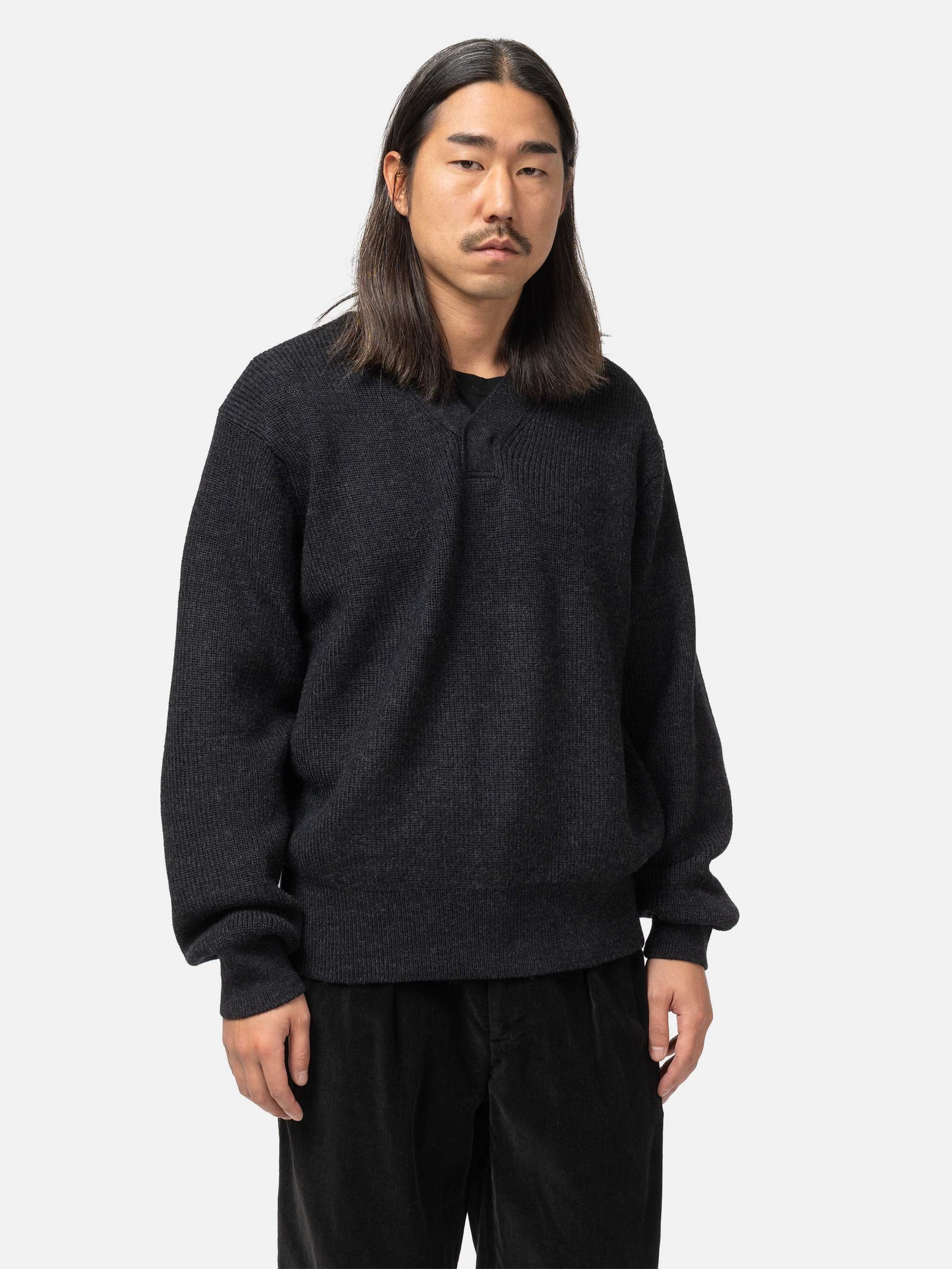 Unlikely Air Force Sweater Charcoal