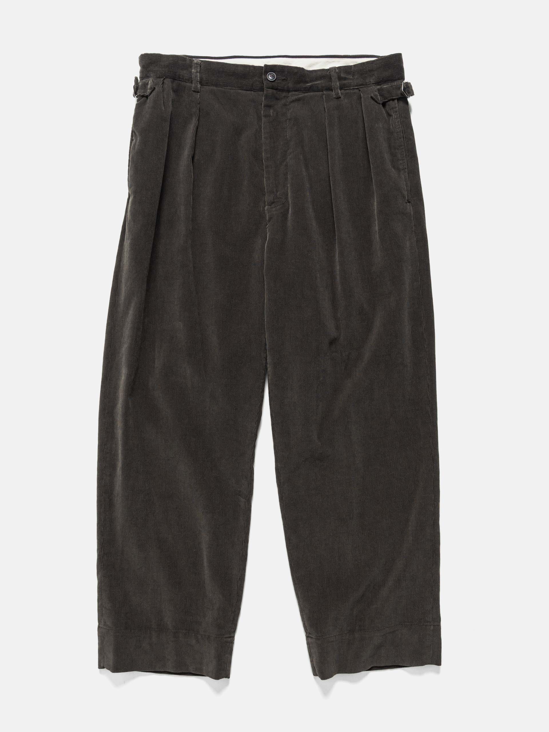 Unlikely Corduroy 2P Trousers Charcoal Gray