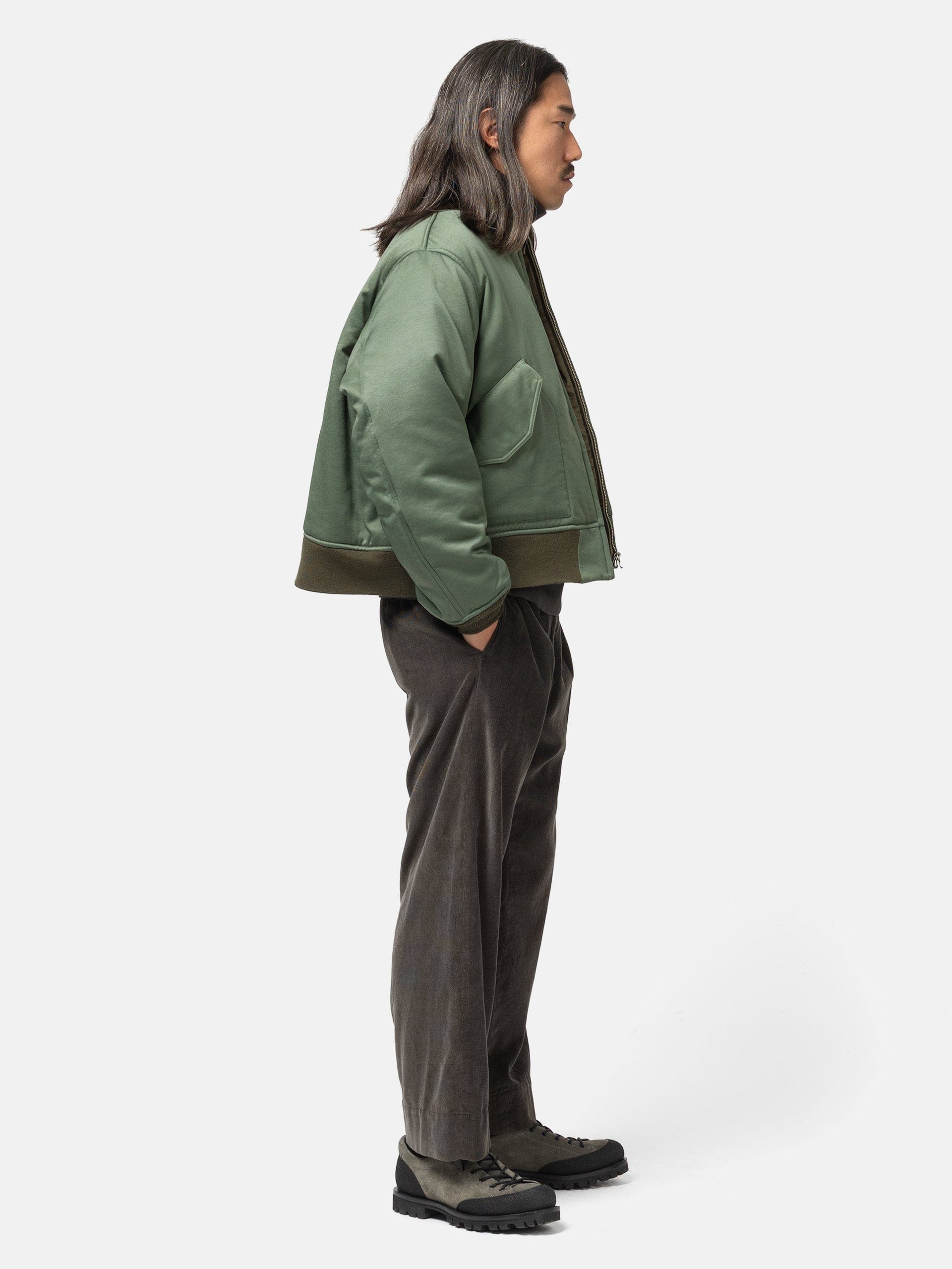 Unlikely Corduroy 2P Trousers Charcoal Gray