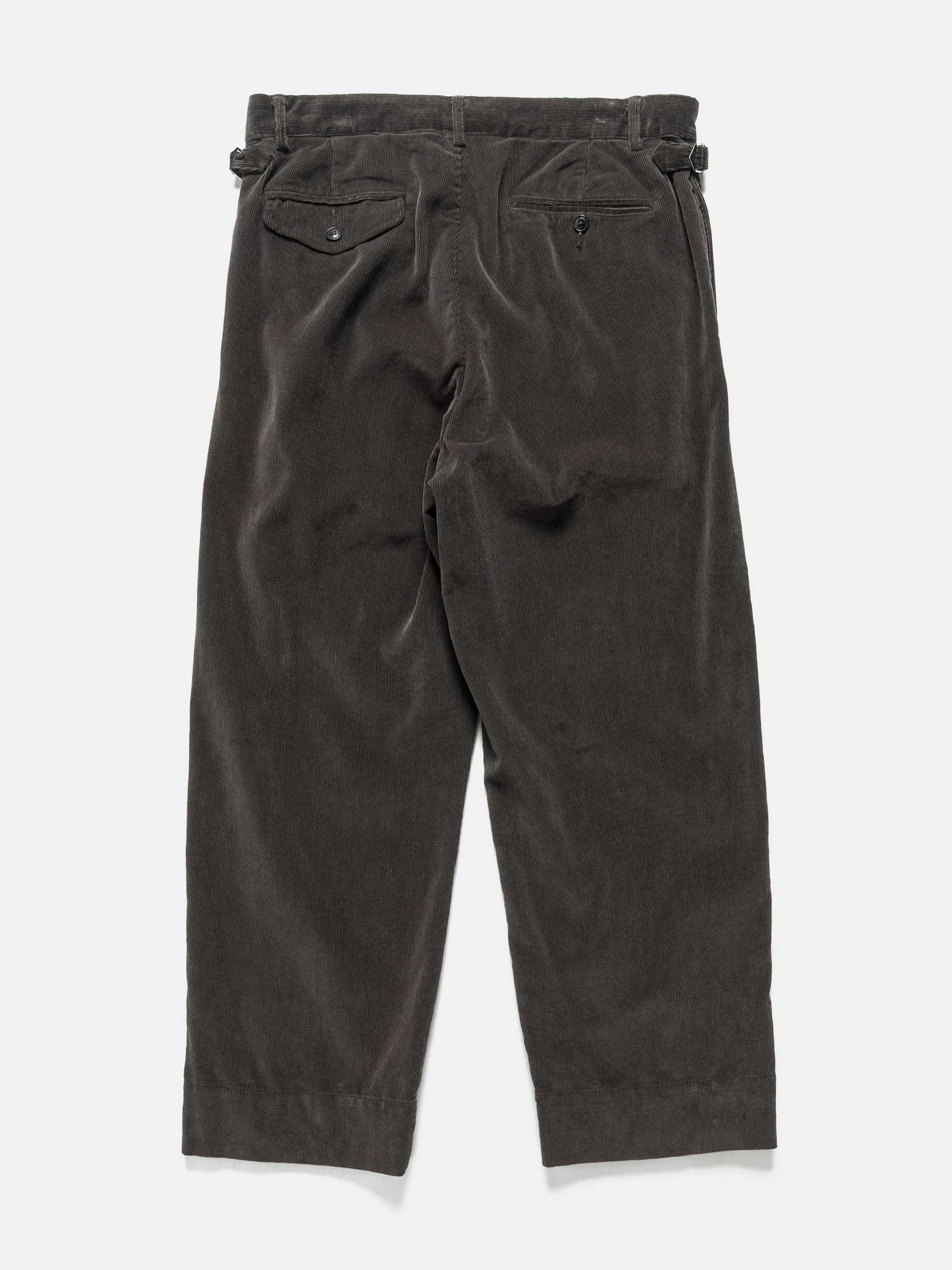 Unlikely Corduroy 2P Trousers Charcoal Gray