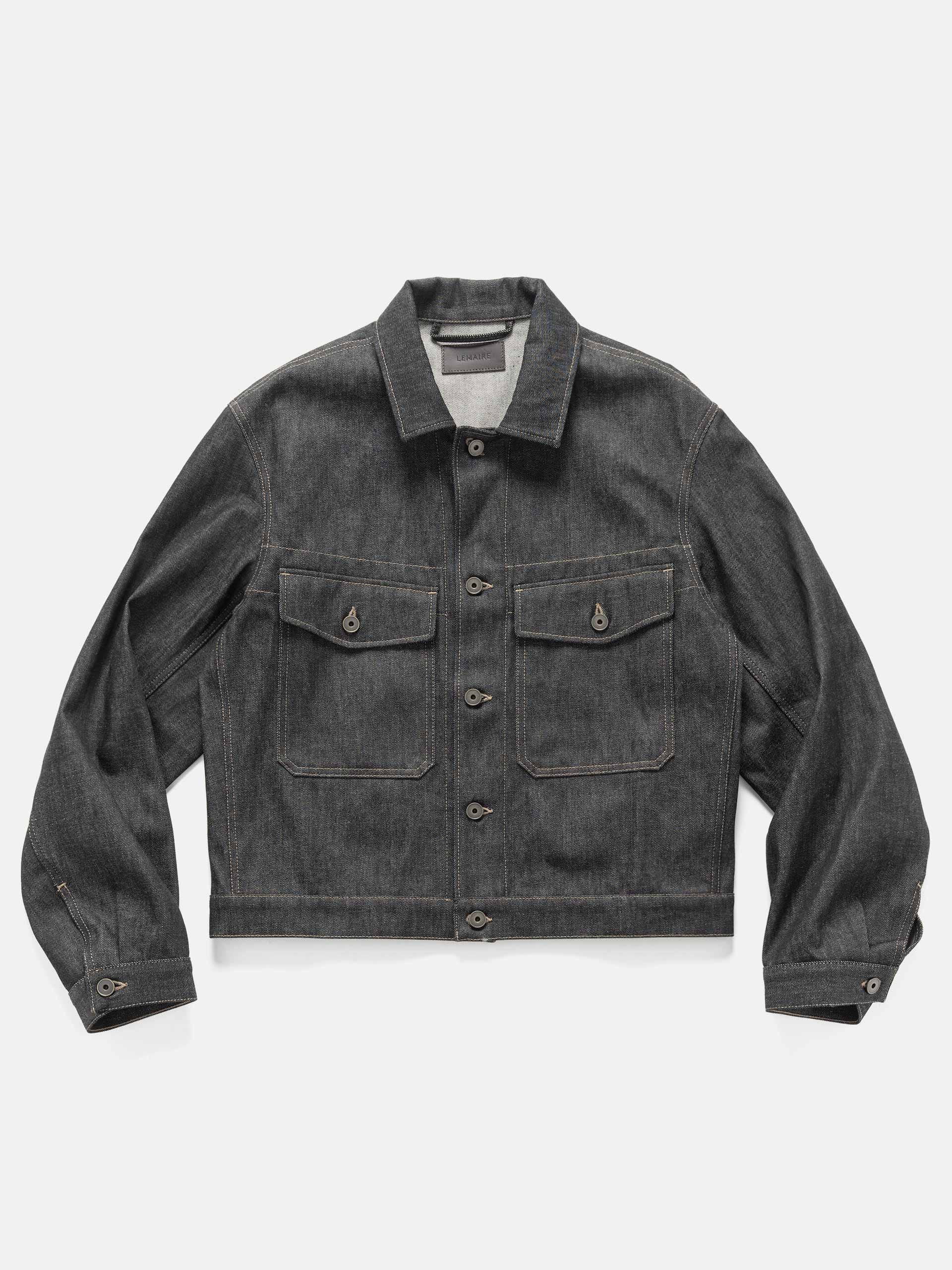 LEMAIRE Trucker Jacket Slate