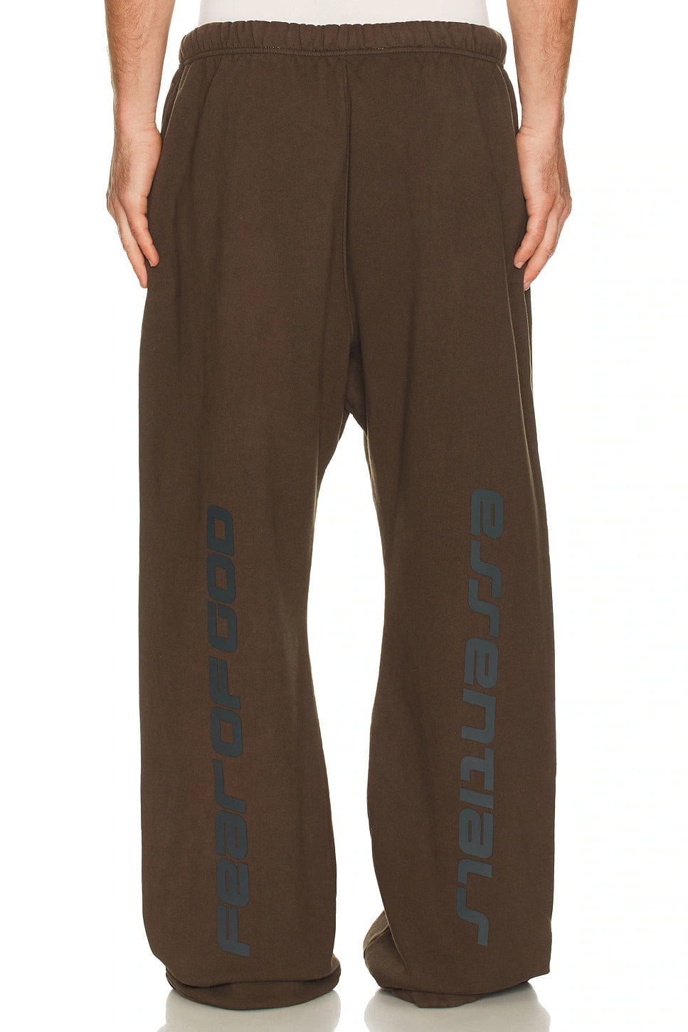 Fear Of God Essentials Flared Sweatpants 'Brown'