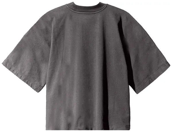 Yeezy x Gap x Balenciaga Logo Crop Tee 'Washed Black'