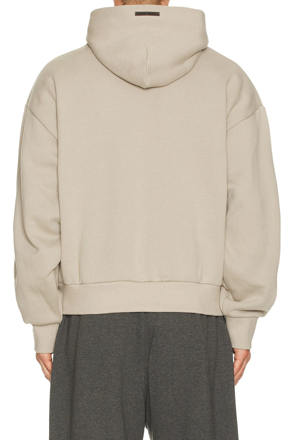 Fear Of God Essentials 2026 Logo Hoodie 'Off Grey'