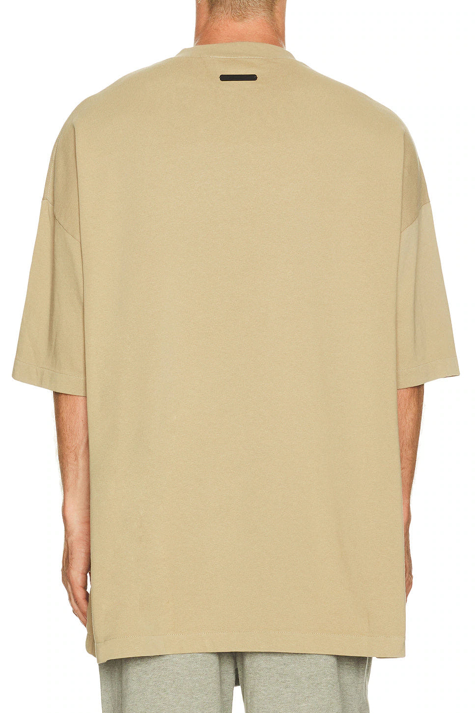 Fear of God Essentials 90's Script Tee 'Faded Dune'
