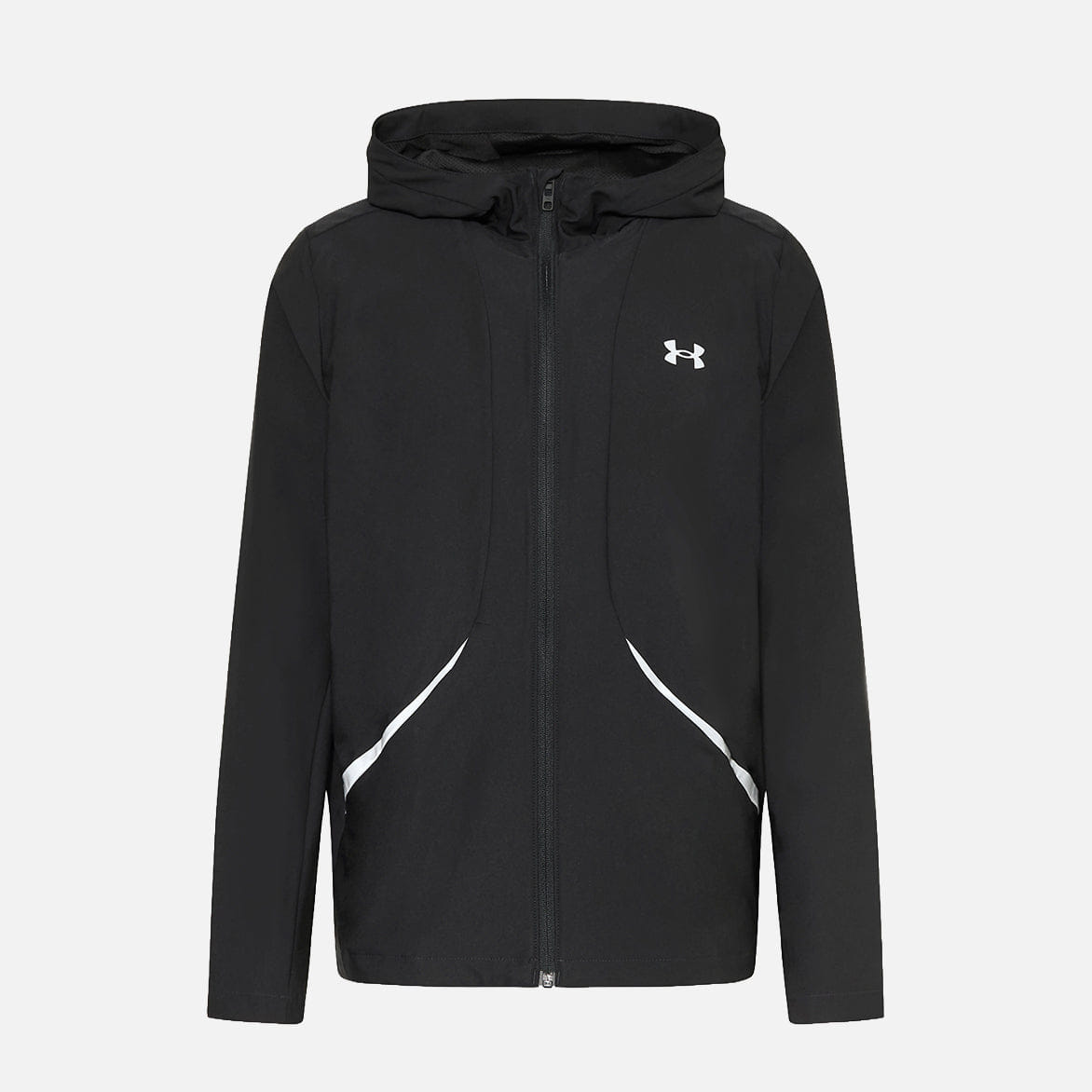 Under Armour UA UNSTOPPABLE WOVEN JACKET - BLACK / SILVER REFLECTIVE
