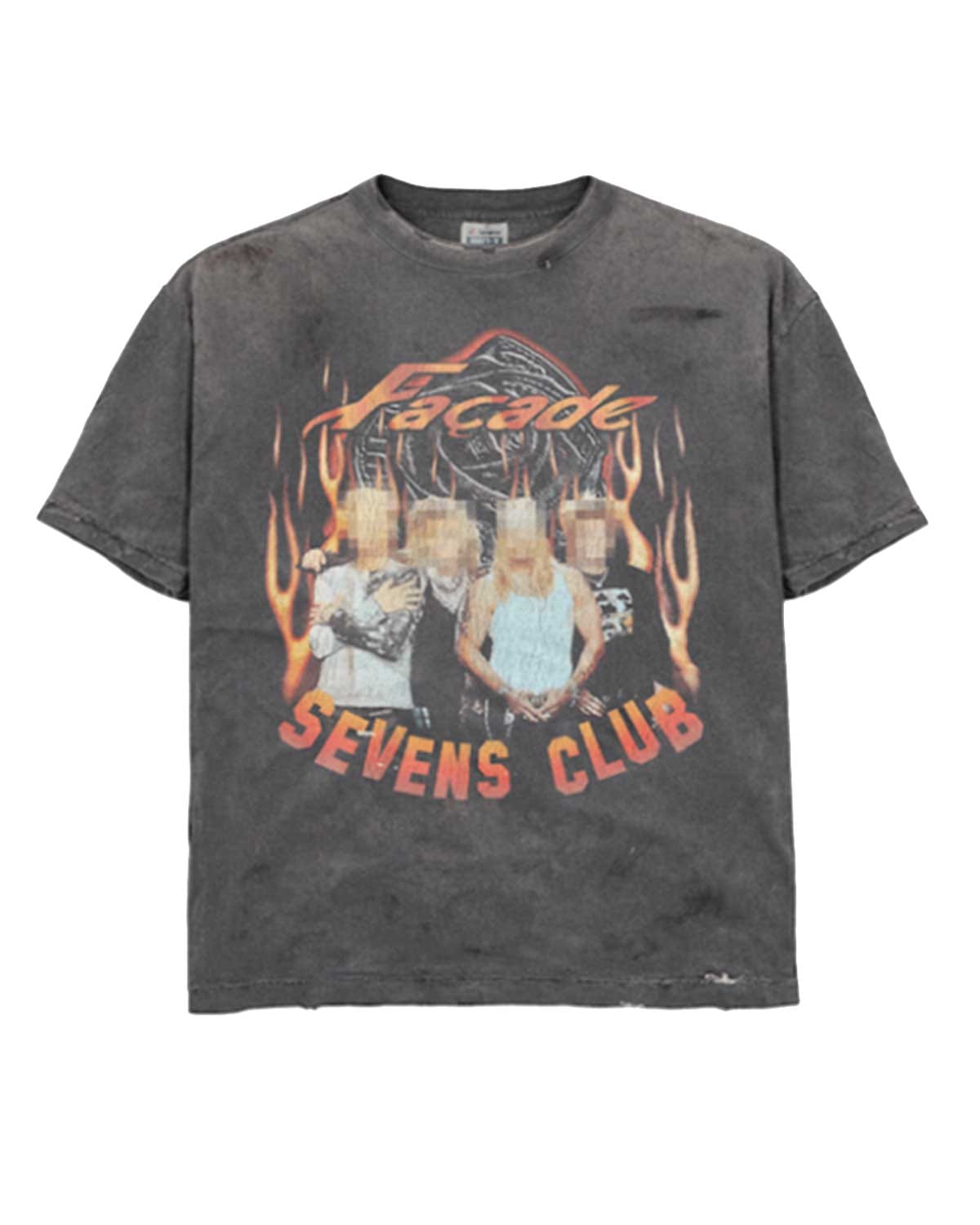 Triple Seven Triple Sevens Flamerock Tee Black