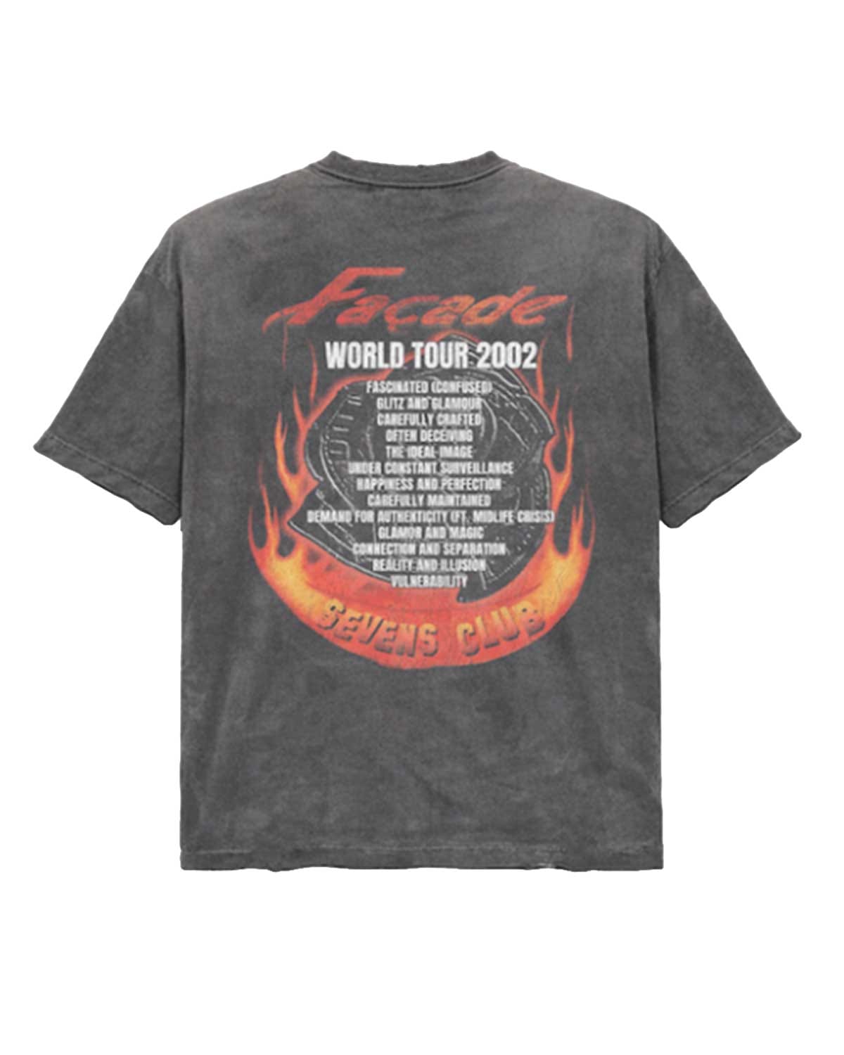 Triple Seven Triple Sevens Flamerock Tee Black