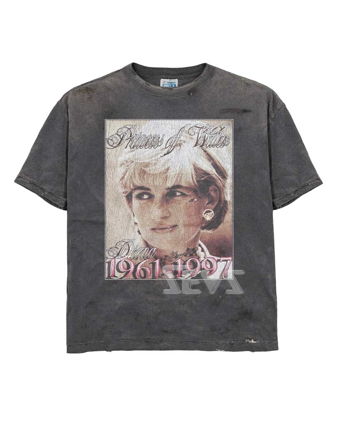 Triple Seven Triple Sevens Diana Tee Black