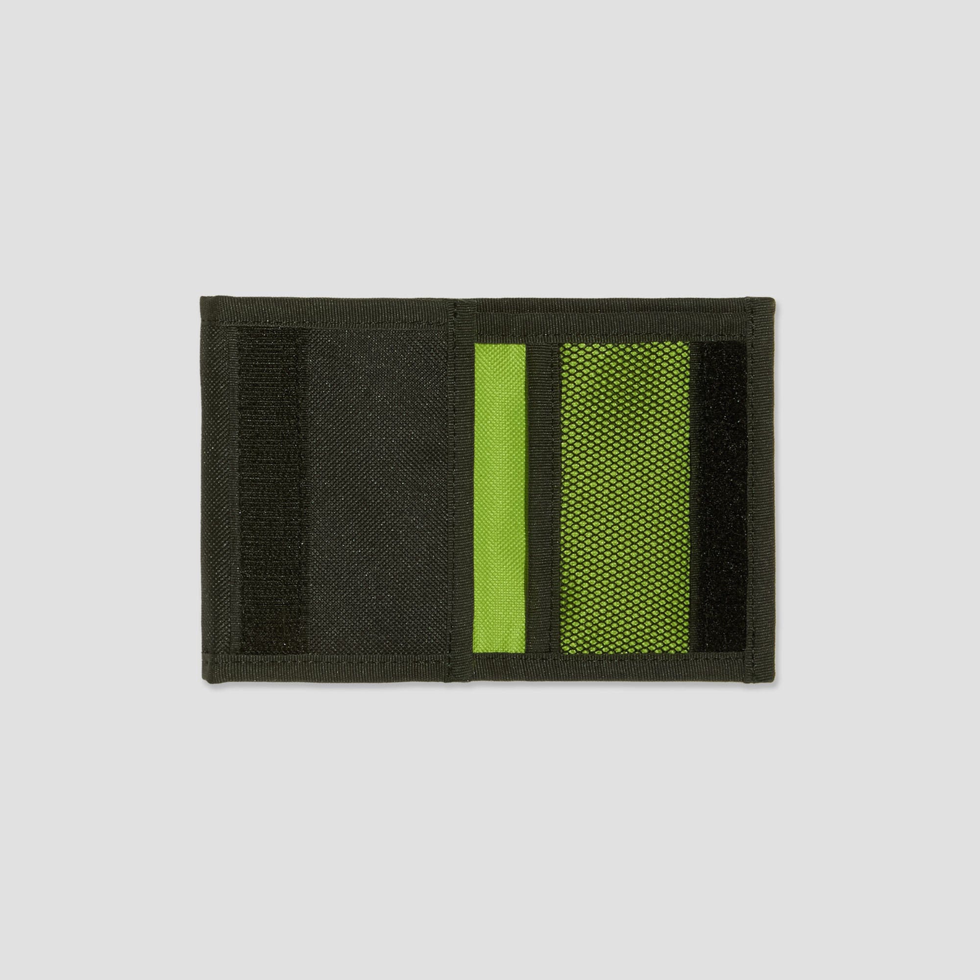 Polar Script Logo Key Wallet Black / Lime