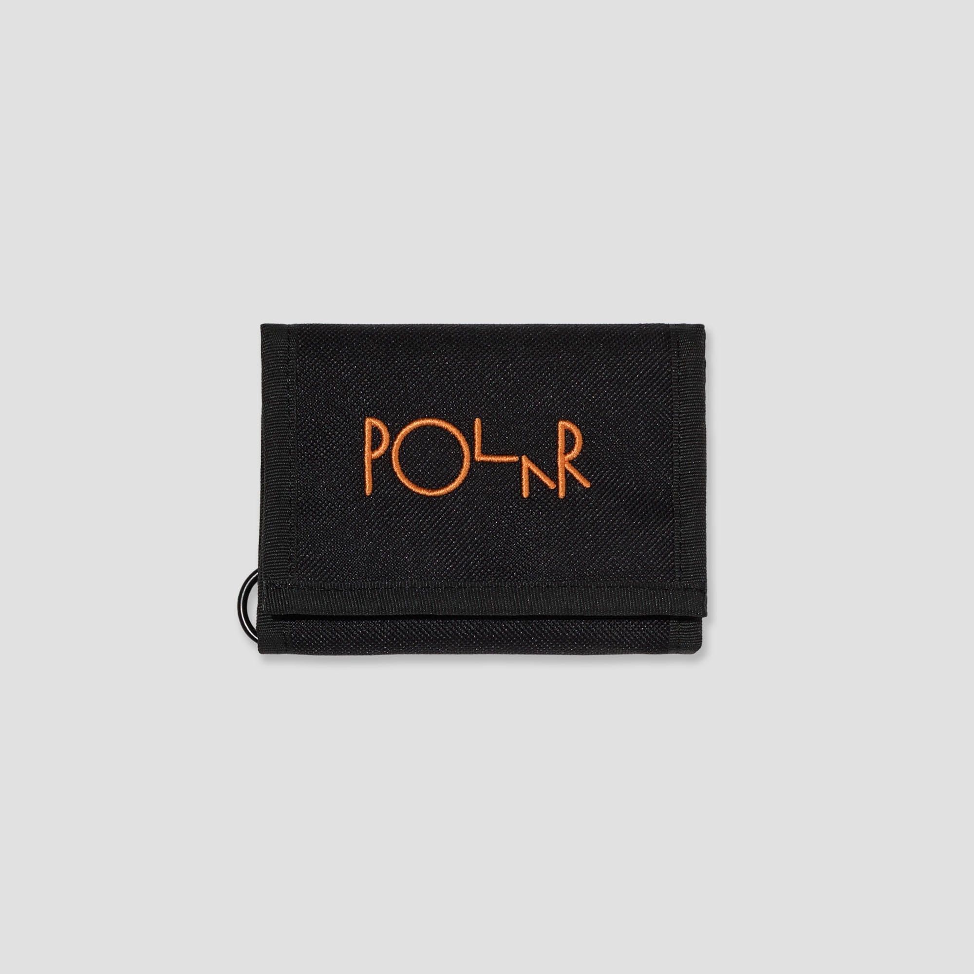 Polar Script Logo Key Wallet Black / Orange