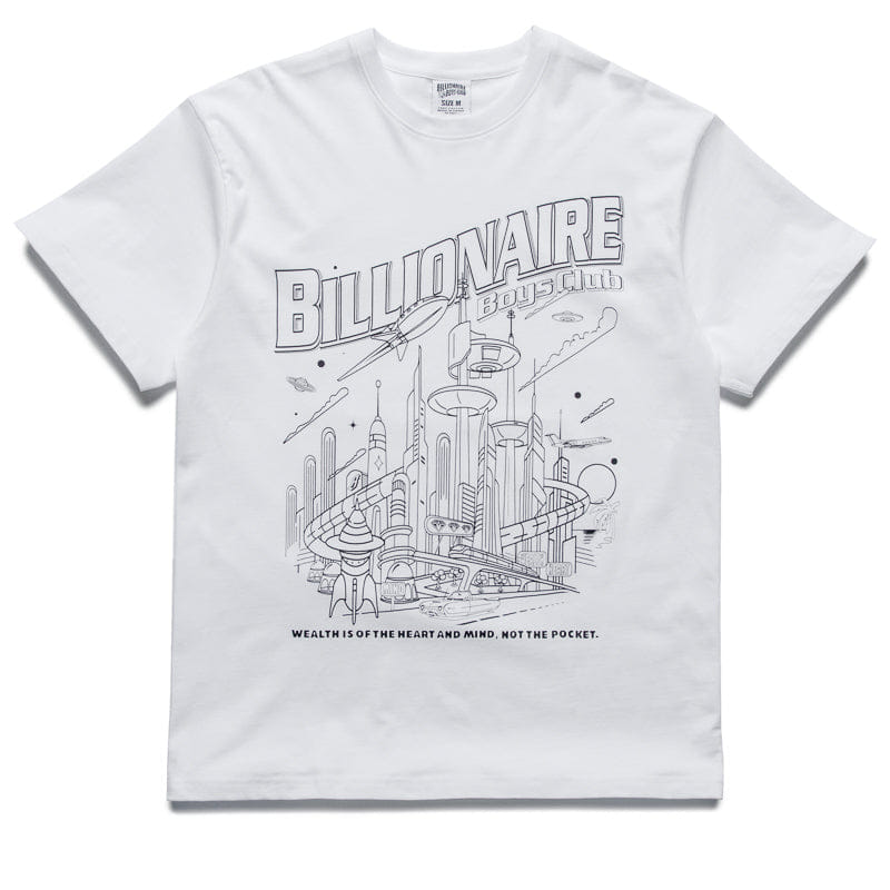Billionaire Boys Club Space Race Tee - White