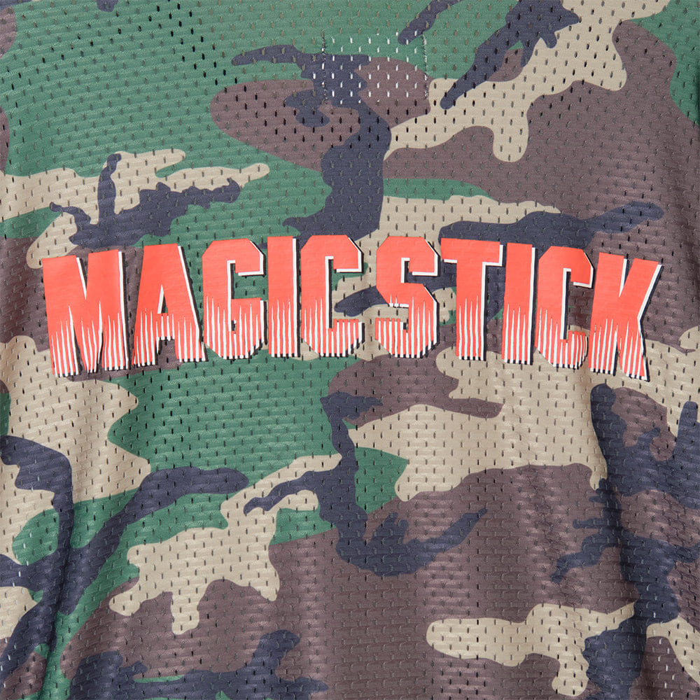 Magic Stick Airflow Camo L/S T-Shirt - Woodland