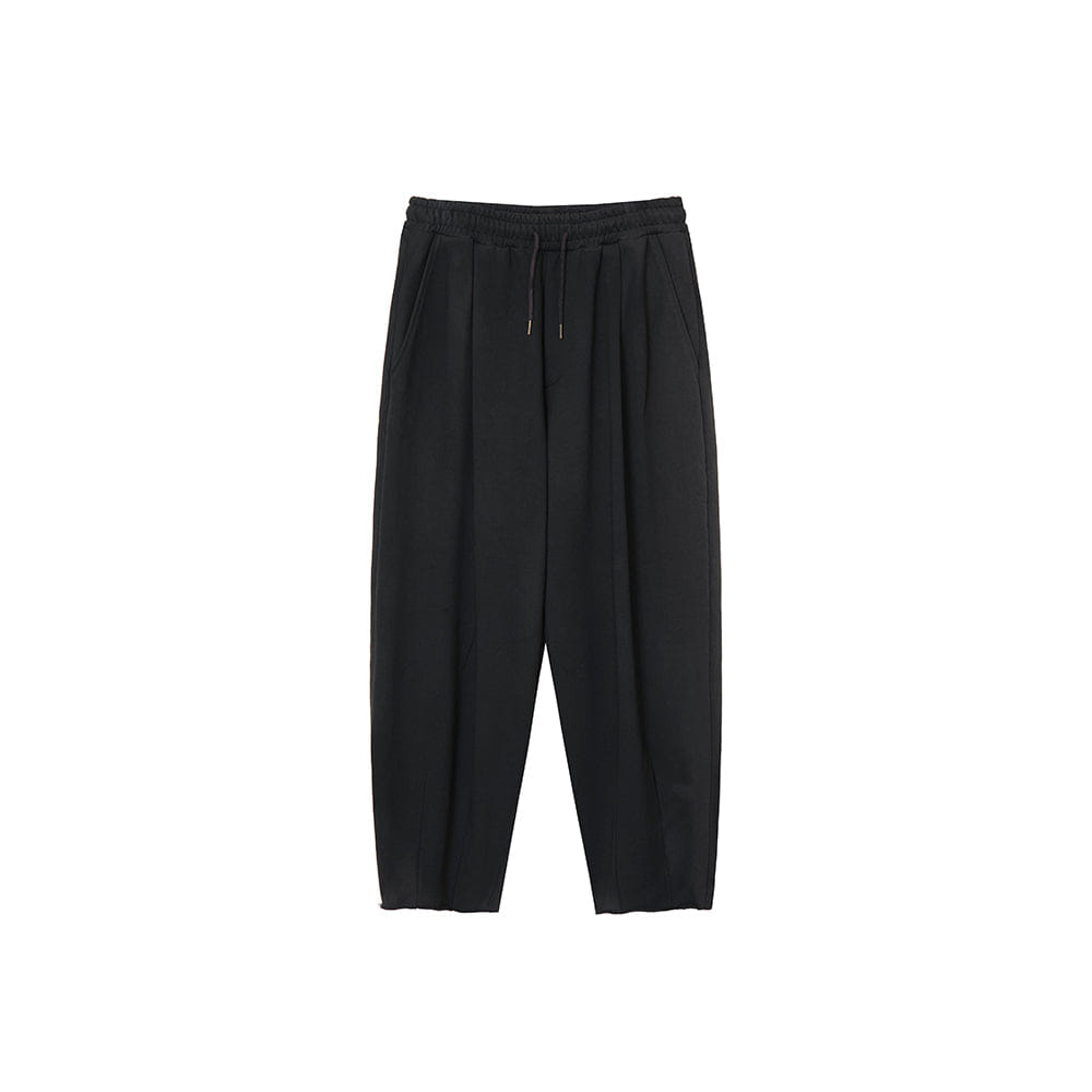 Magic Stick 2 Tone Wide Balloon Pant V2 - Dark Grey with Spray