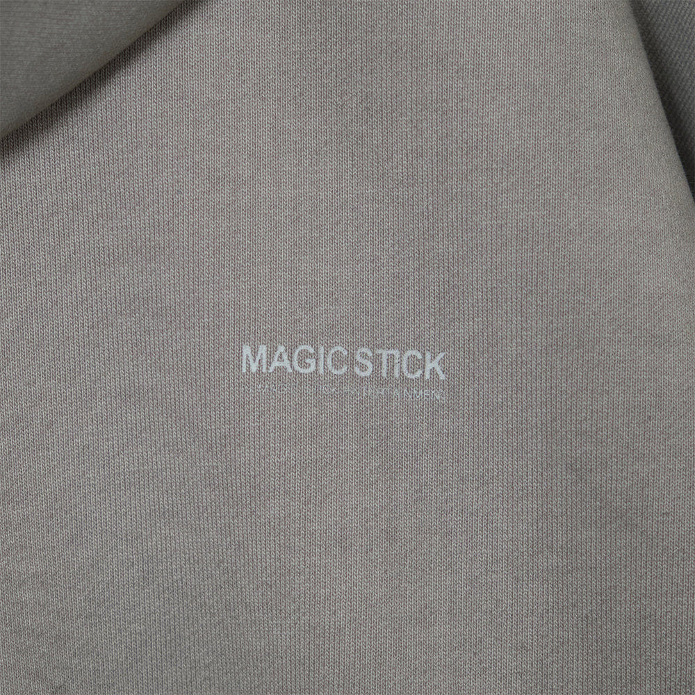 Magic Stick 2 Tone Comfort Hoodie - Steel Grey with Spray
