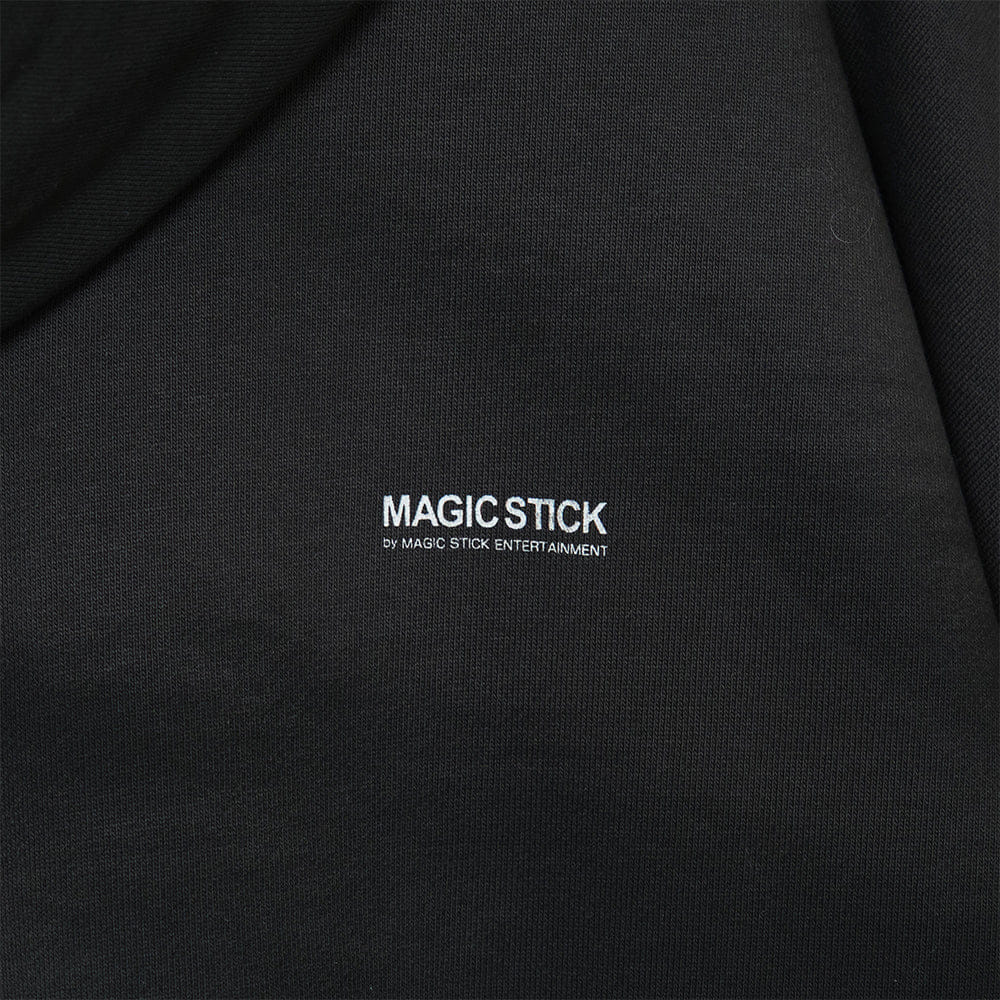 Magic Stick 2 Tone Comfort Hoodie - Dark Grey with Spray