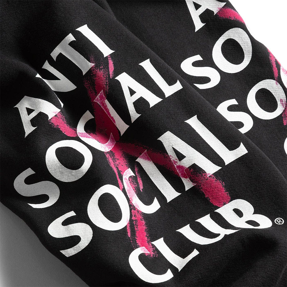 ANTI SOCIAL SOCIAL CLUB Cancelled Paint Sweatpants - Black