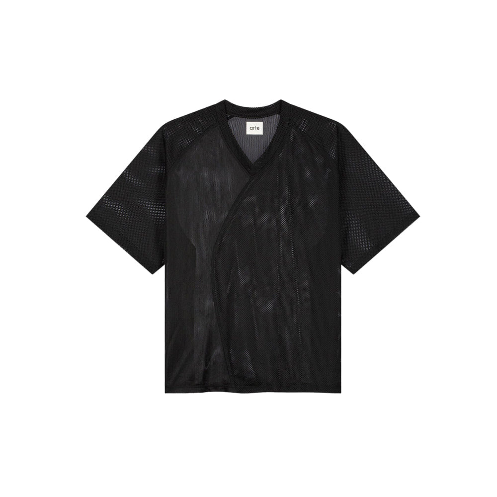 Arte Antwerp Multi Mesh T-shirt - Black