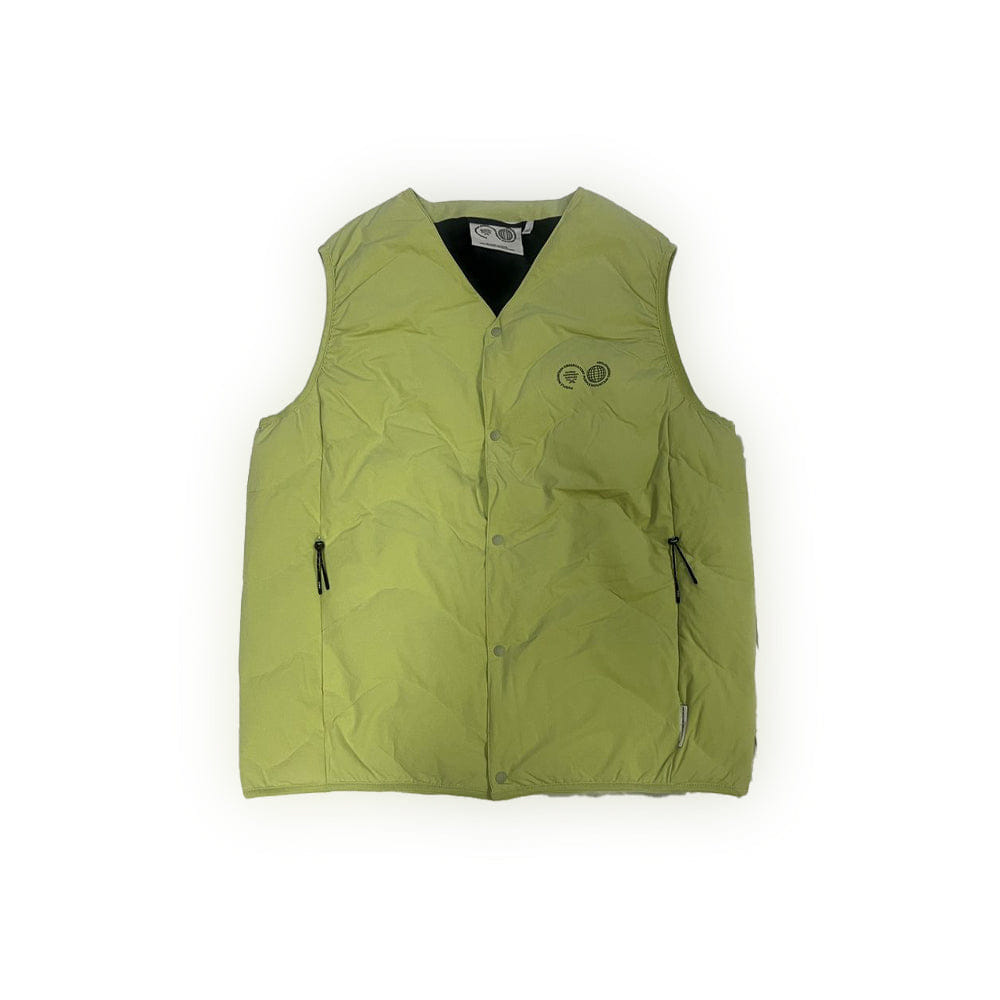 Purple Mountain Observatory Waves Vest - Sage