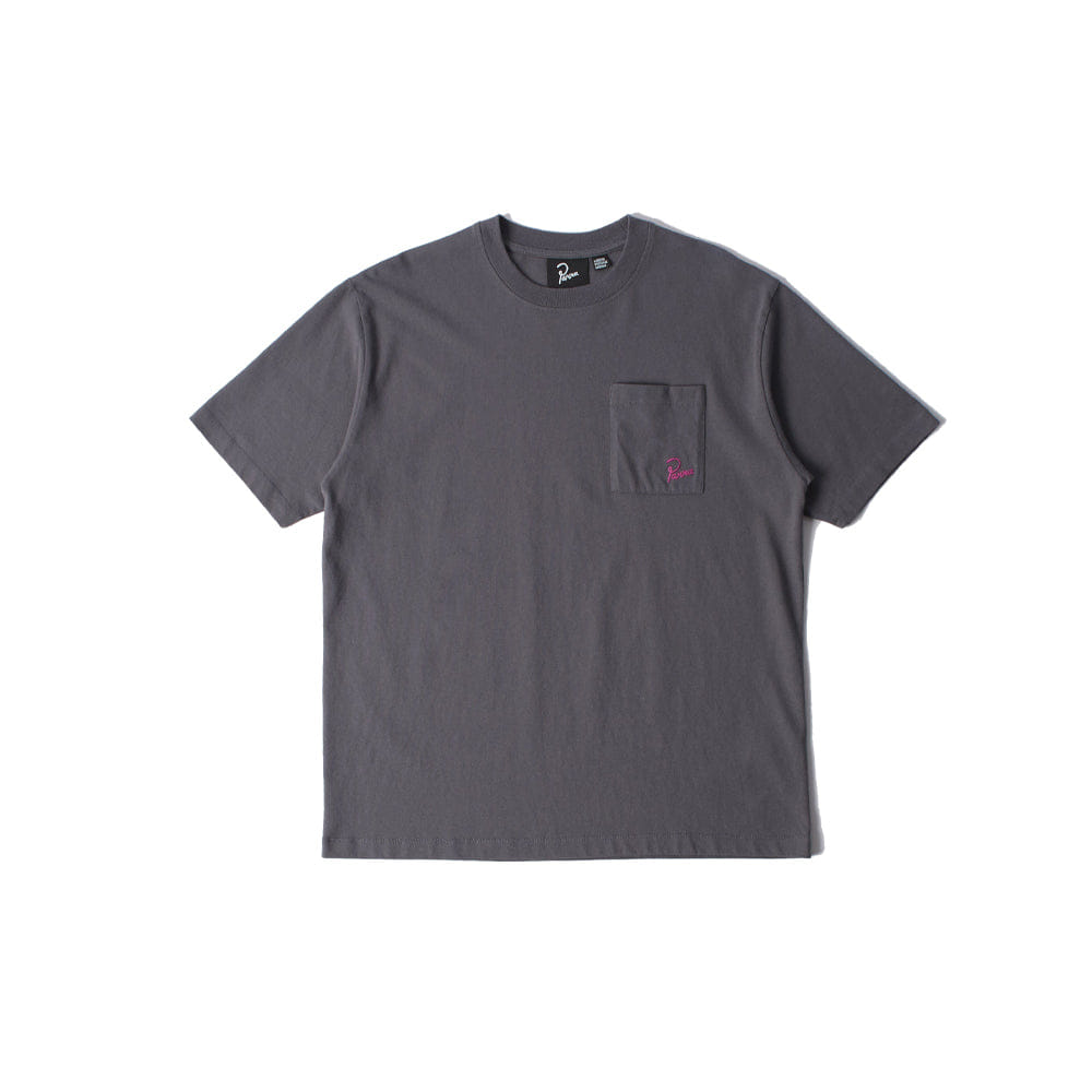 BY PARRA Signature Pocket T-Shirt - Grey