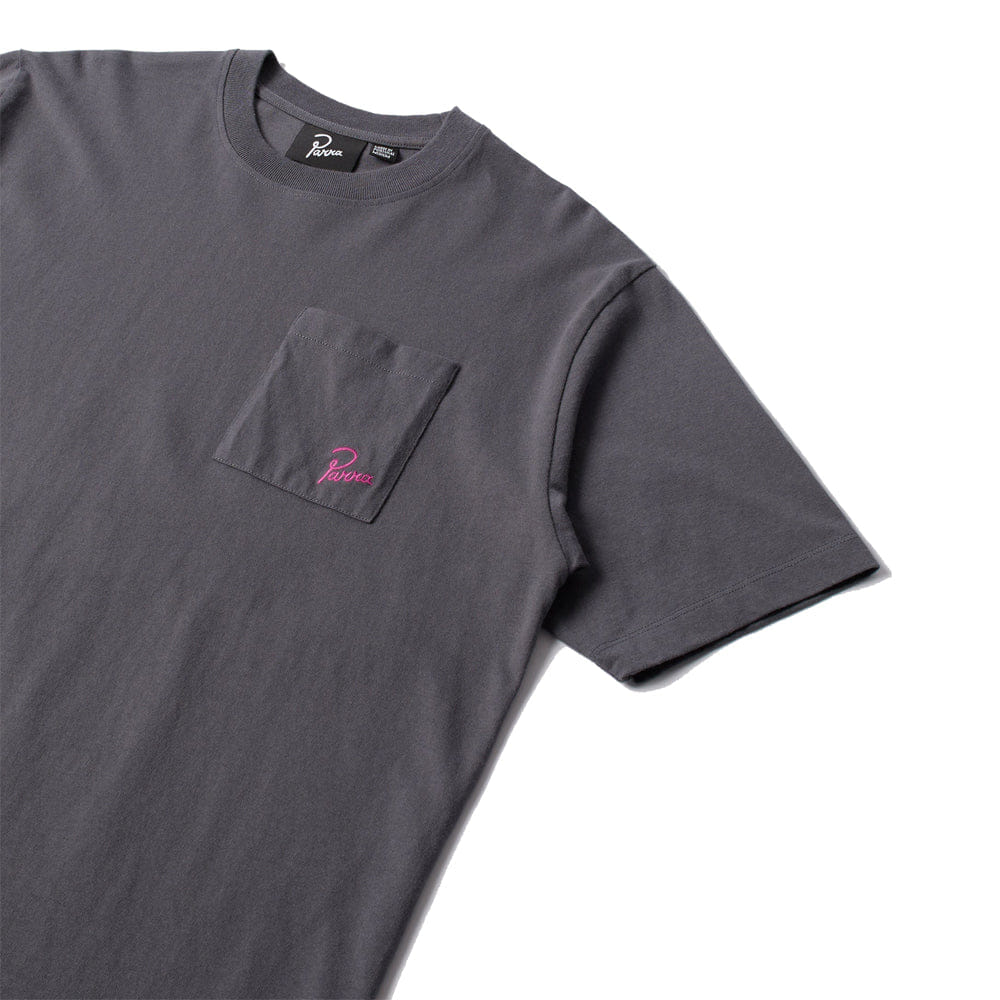 BY PARRA Signature Pocket T-Shirt - Grey