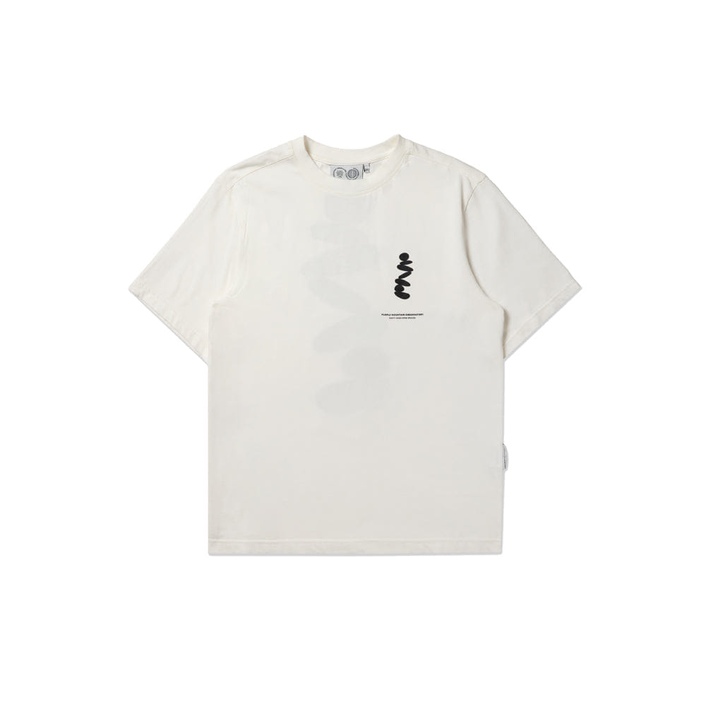 Purple Mountain Observatory Boulder SS Tee - White