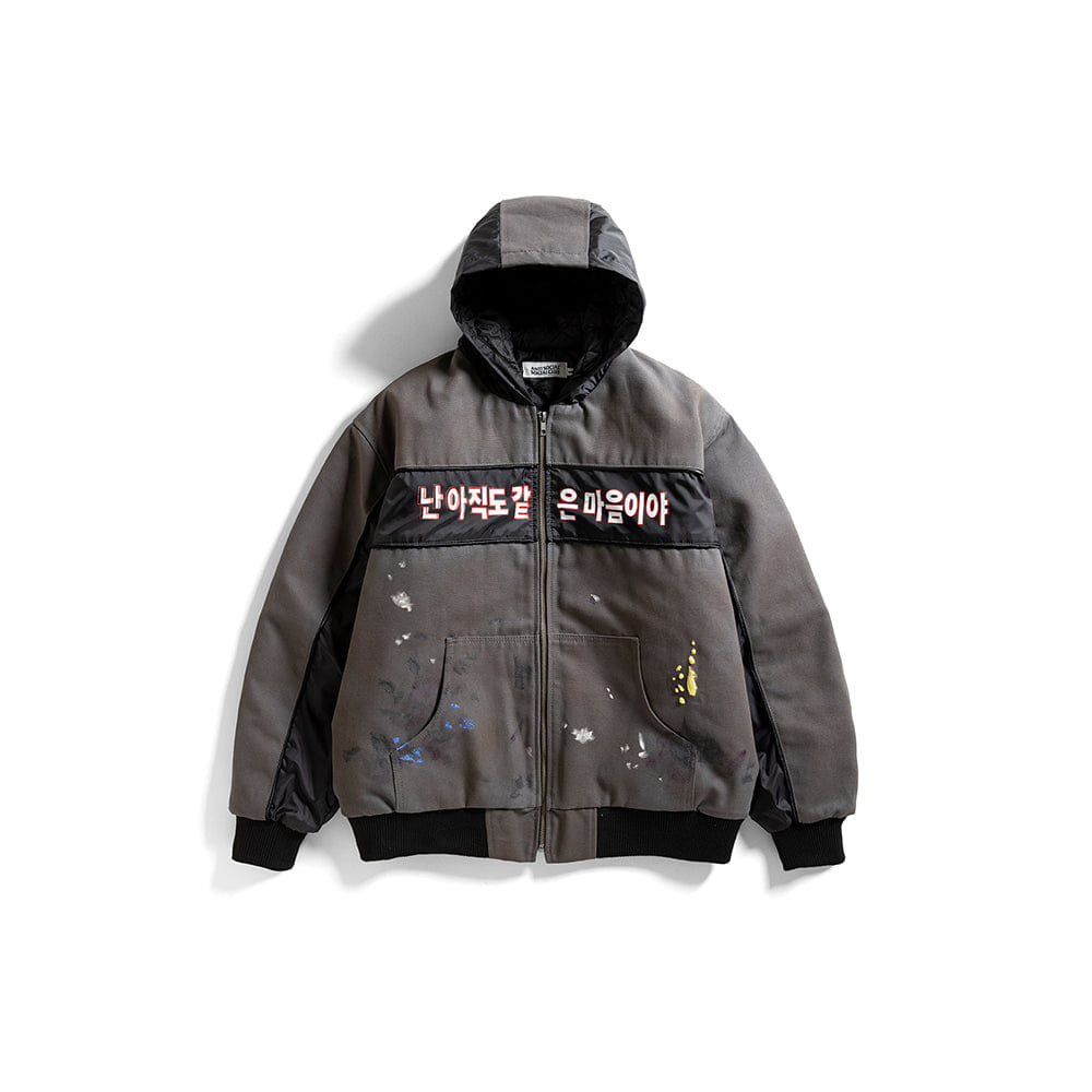 ANTI SOCIAL SOCIAL CLUB Distressed Jacket - Grey/Black
