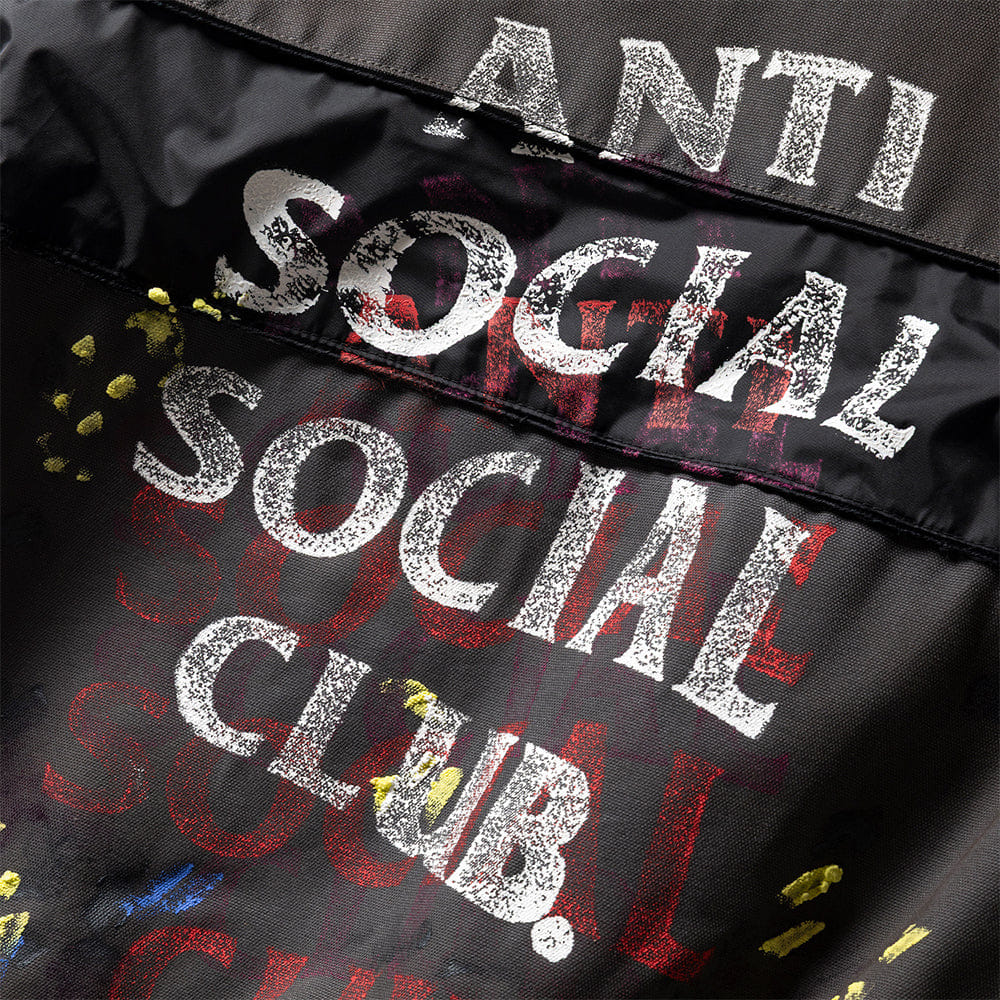 ANTI SOCIAL SOCIAL CLUB Distressed Jacket - Grey/Black