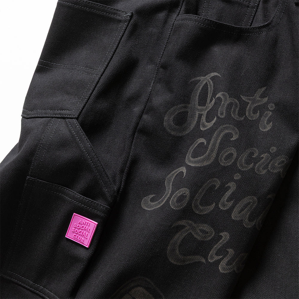 ANTI SOCIAL SOCIAL CLUB Laser Etched Jeans - Black